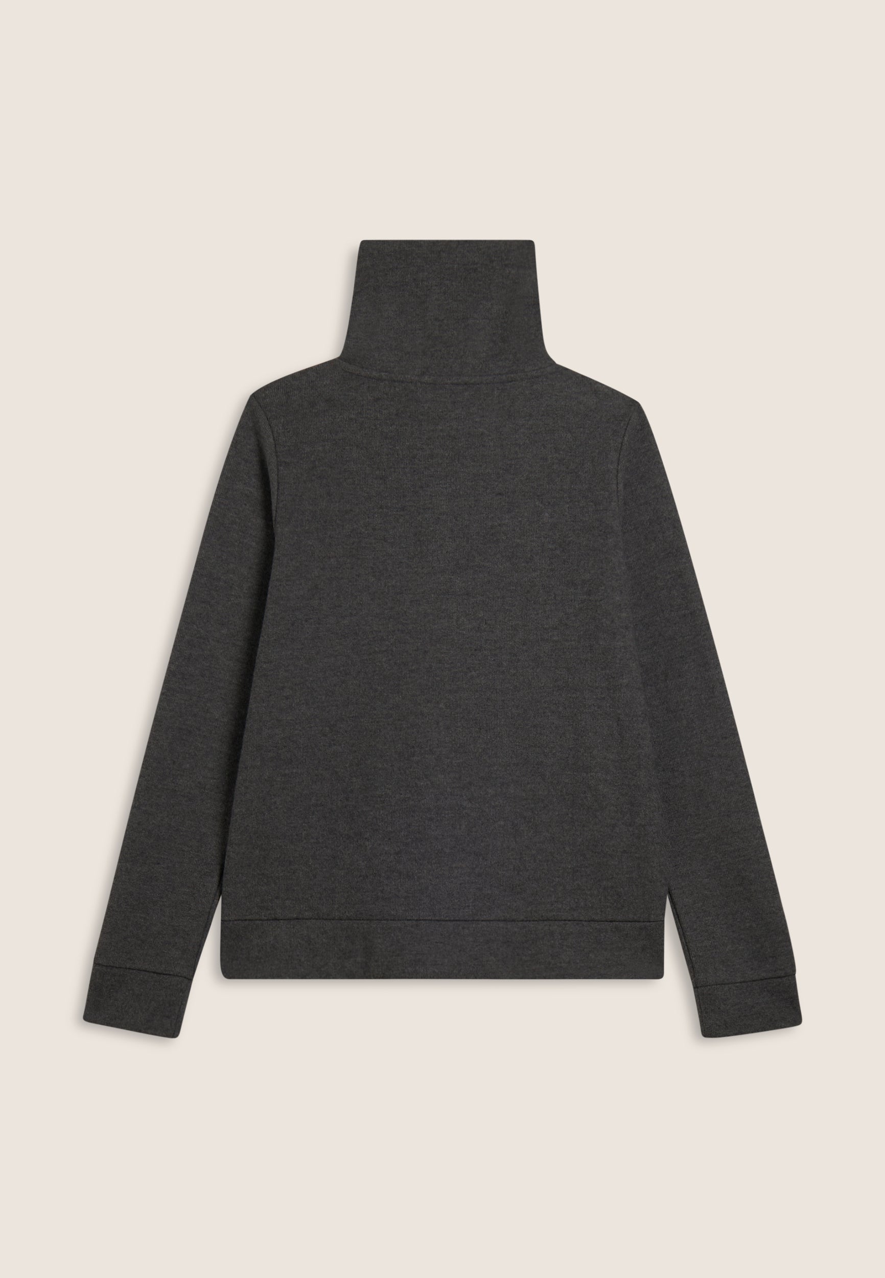 freddy-felpa-donna-full-zip-collo-alto-effetto-tricot image 6