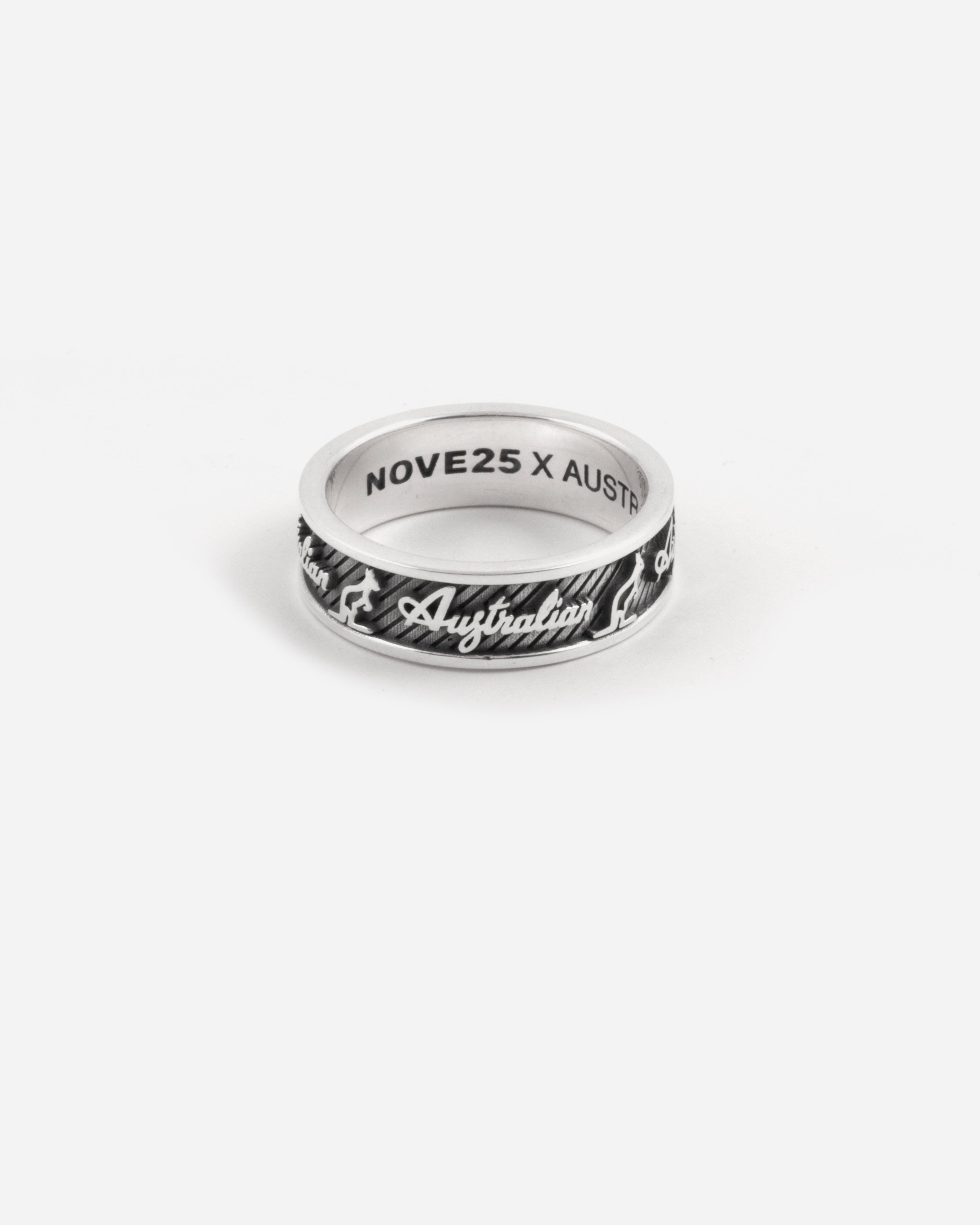 australian-banda-ring-anello-fascia-7-mm-brunito-lucido image 2