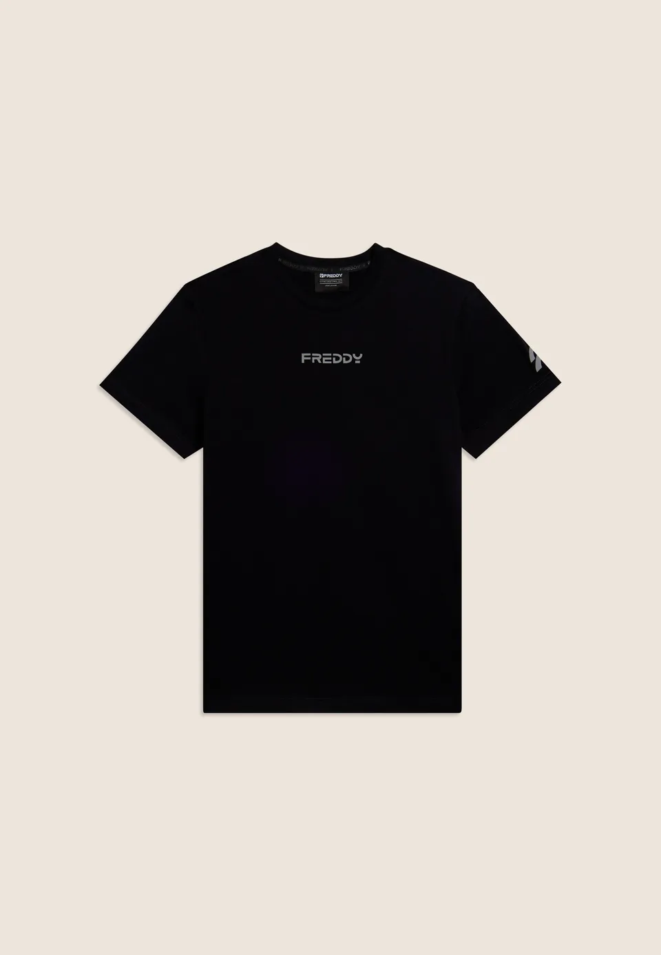 freddy-t-shirt-uomo-in-cotone-con-logo-minimal image 1