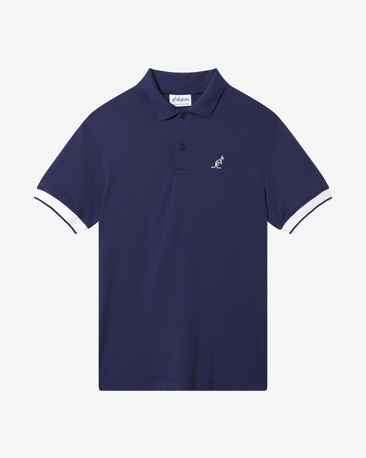 australian-icon-polo-blu-cosmo-tecnica-regular-fit image 5