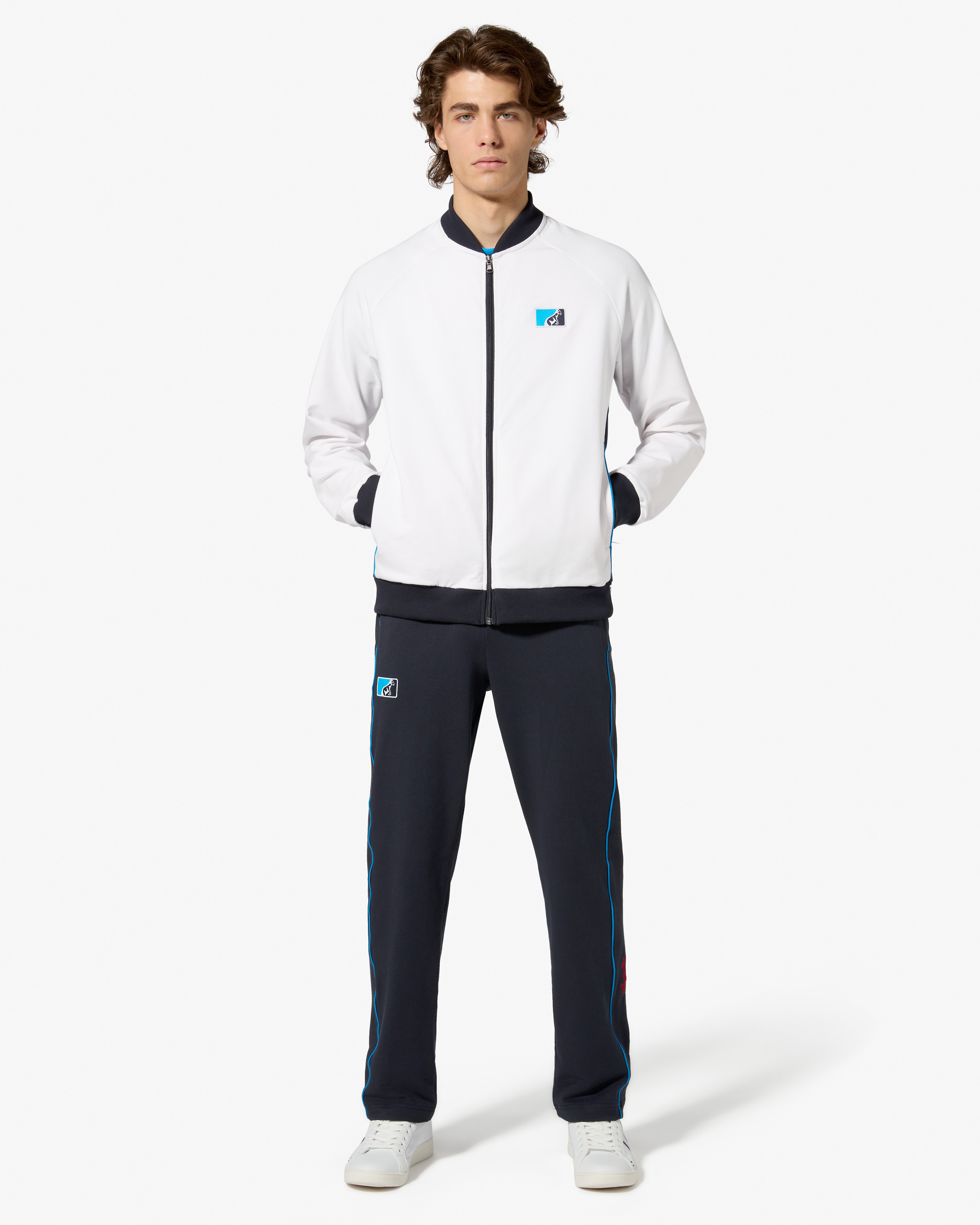 australian-league-track-jacket-felpa-bianca-full-zip image 3