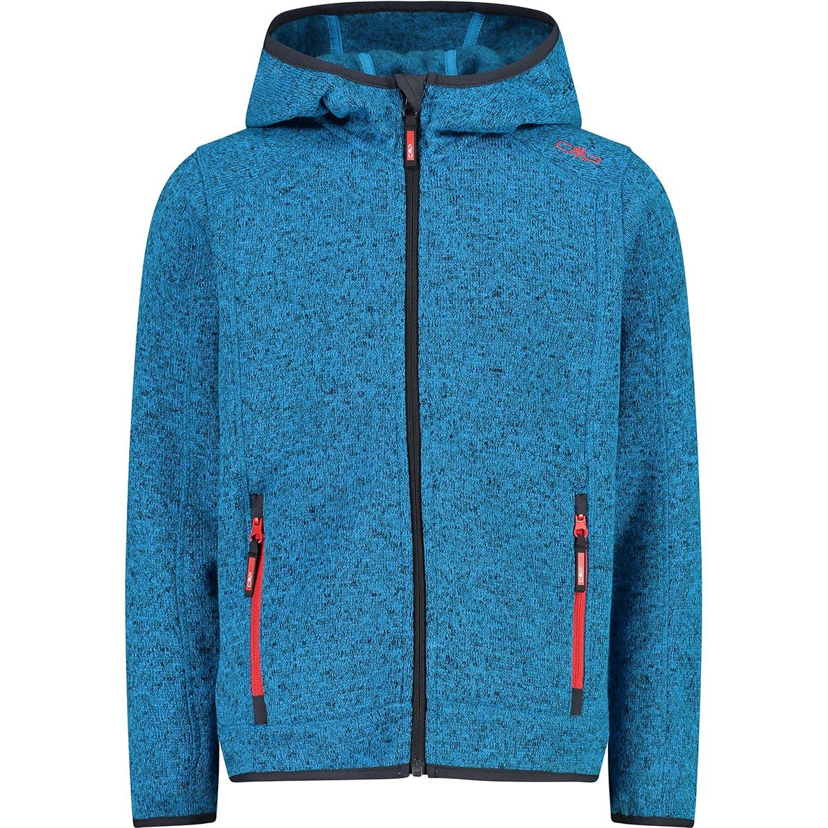 cmp-knit-tech-m-lange-fleece-jacket-with-hood-pile-bambini-e-ragazzi image 4