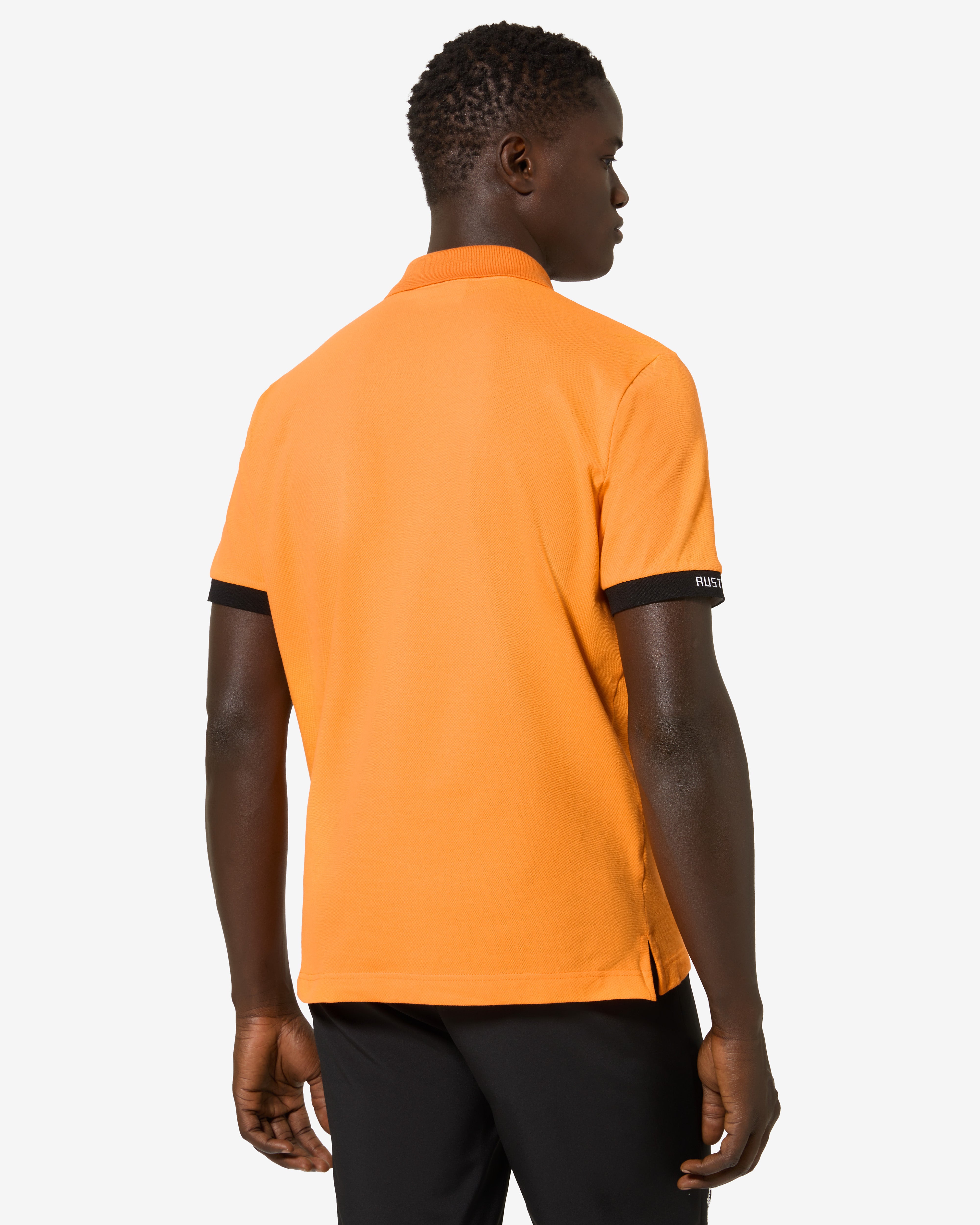 australian-collage-polo-piquet-elasticizzato-regular-fit image 3