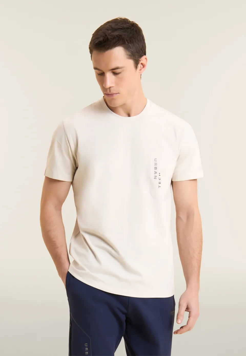 freddy-t-shirt-regular-in-cotone-da-uomo-con-grafiche-gommate image 1