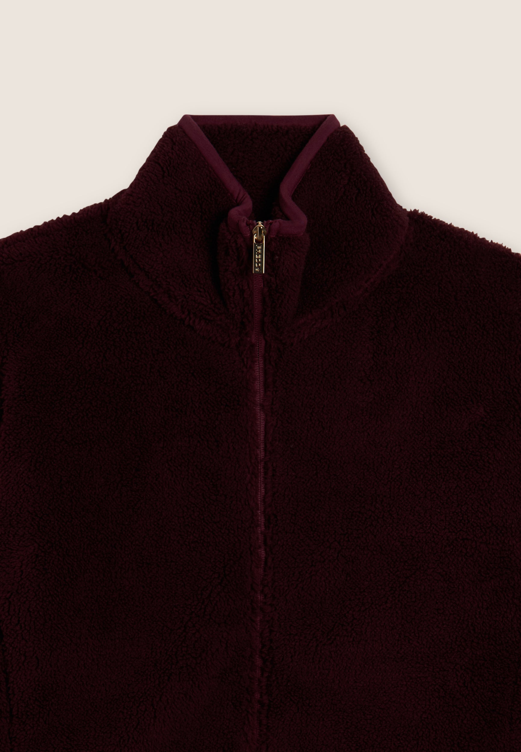 freddy-wr-up-giacca-donna-in-pile-sherpa-con-collo-alto-e-zip image 7