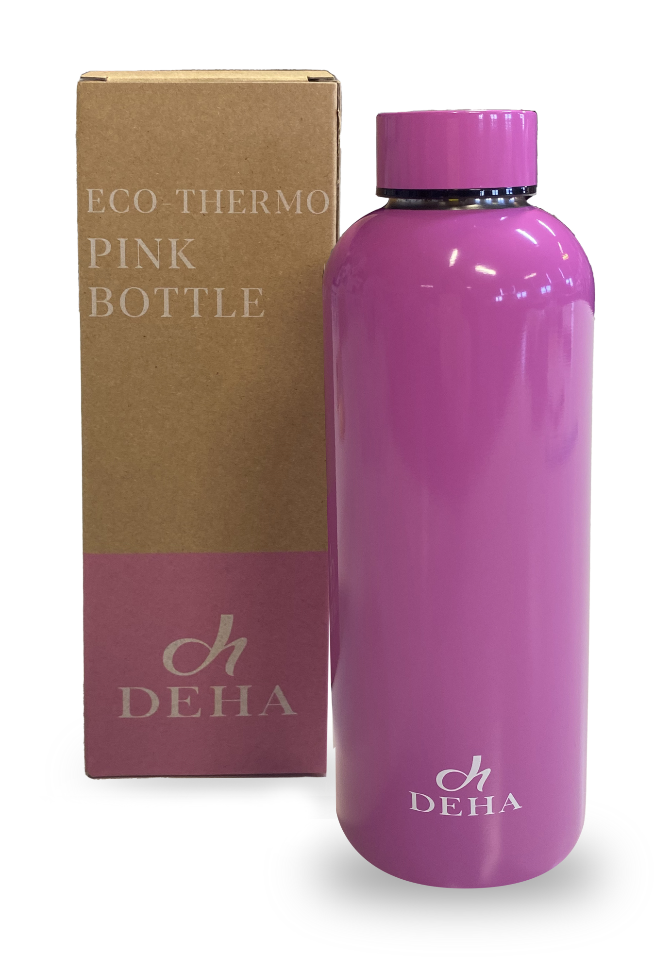 deha-borraccia-termica-pink-bottle-500-ml-in-acciaio image 2