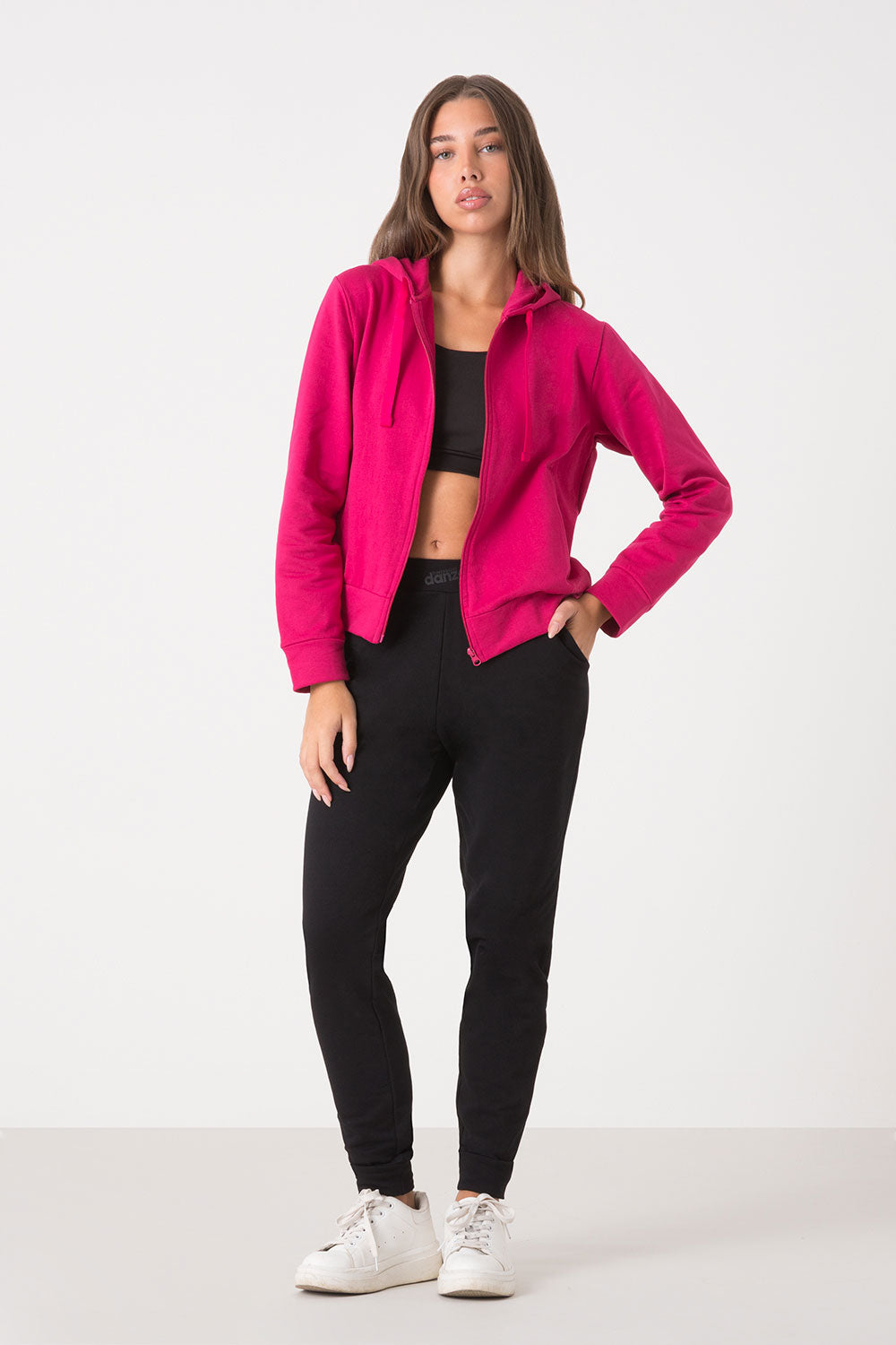 dimensione-danza-weekend-tuta-basic-full-zip-cappuccio-pantalone image 3