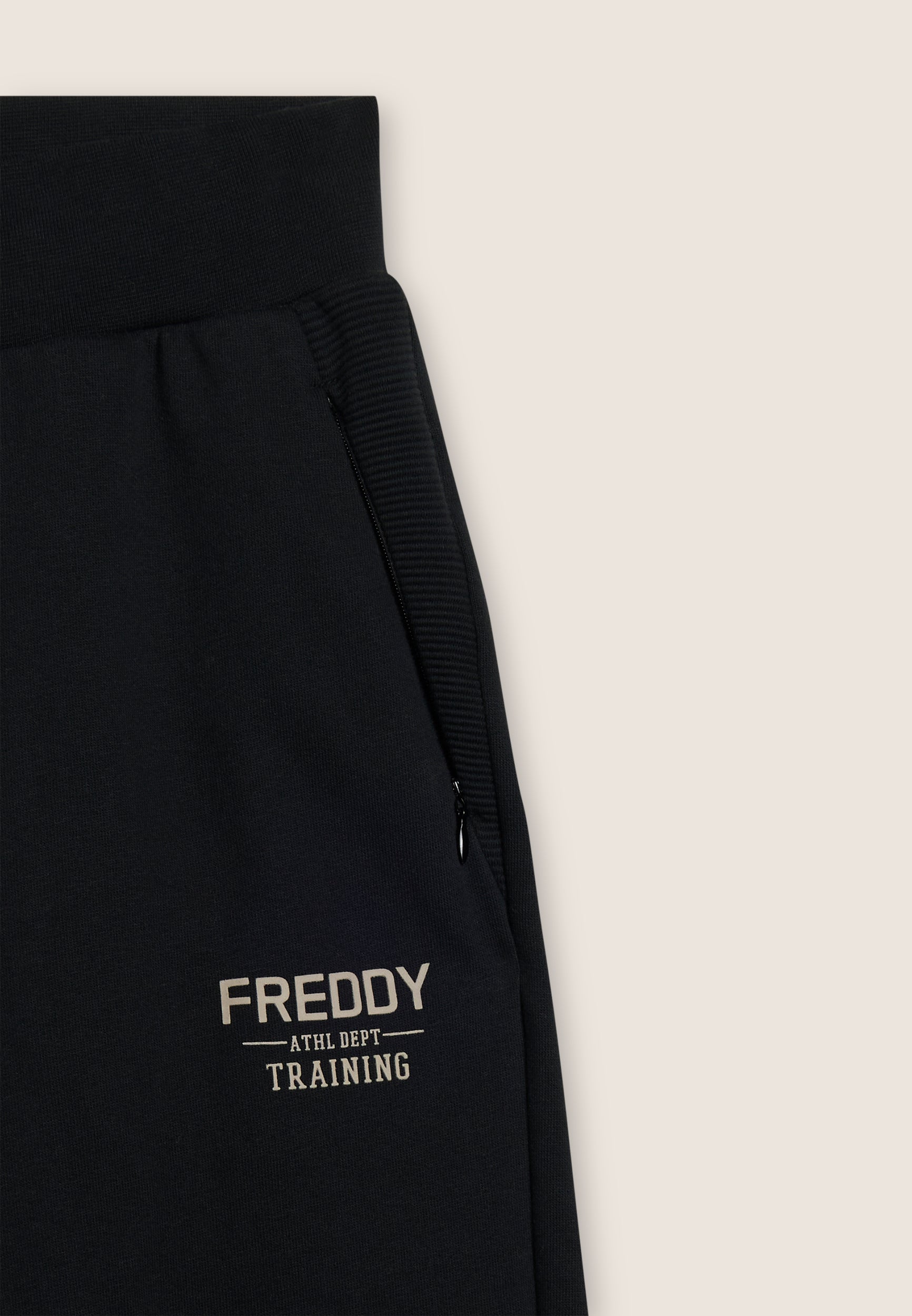 freddy-pantaloni-joggers-uomo-felpa-cotone-con-polsino image 7