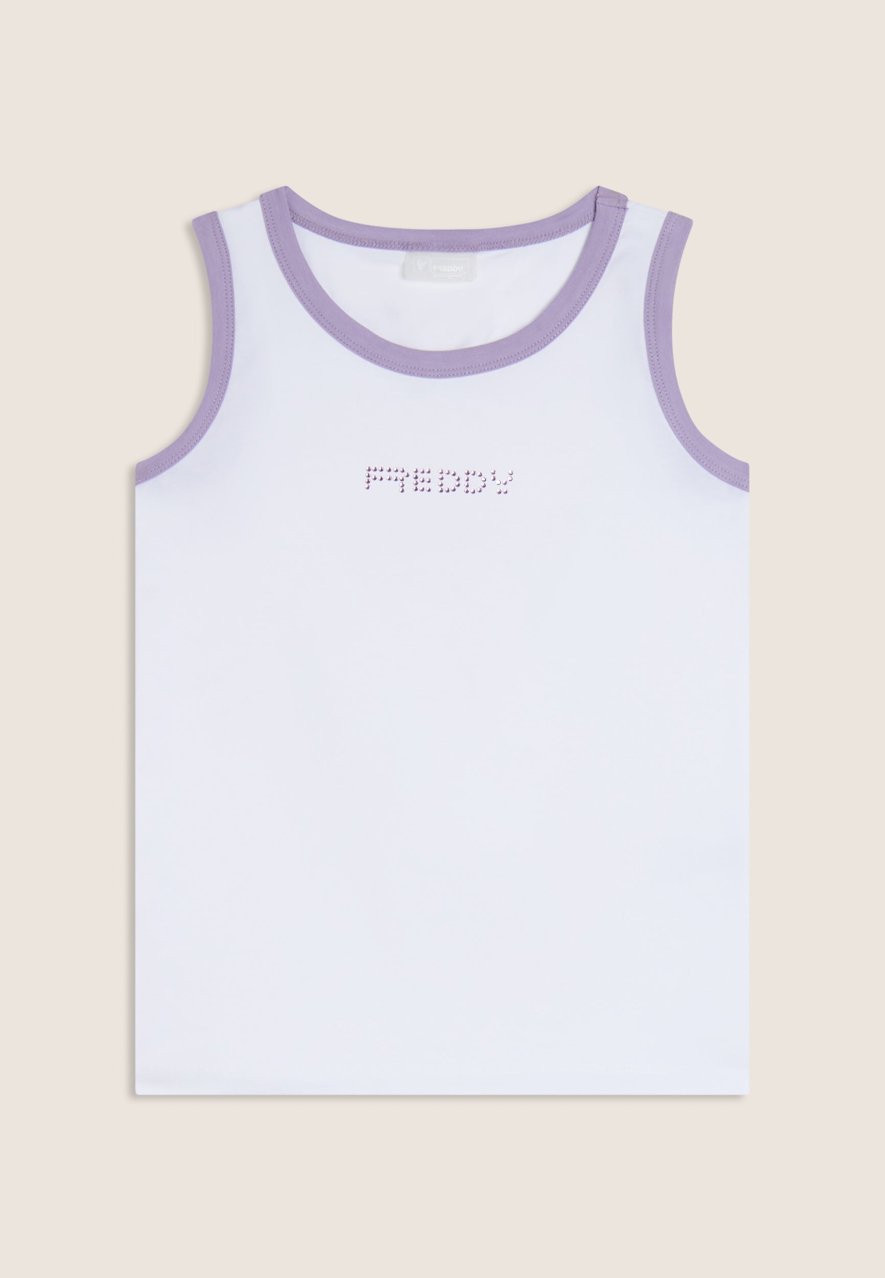freddy-canotta-slim-con-cut-out-posteriore-e-logo-strass image 5