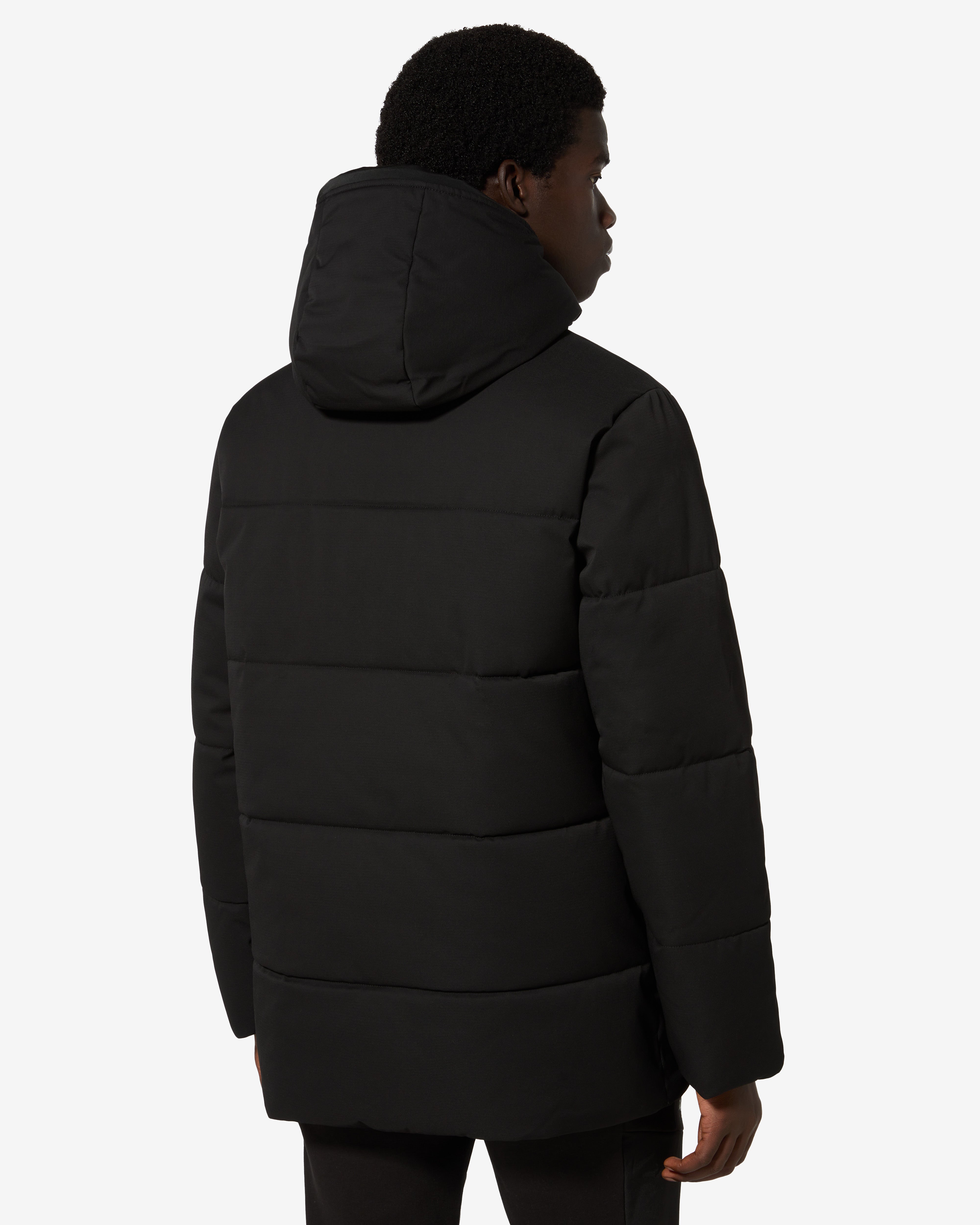 australian-jaquard-jacket-nera-con-cappuccio image 3