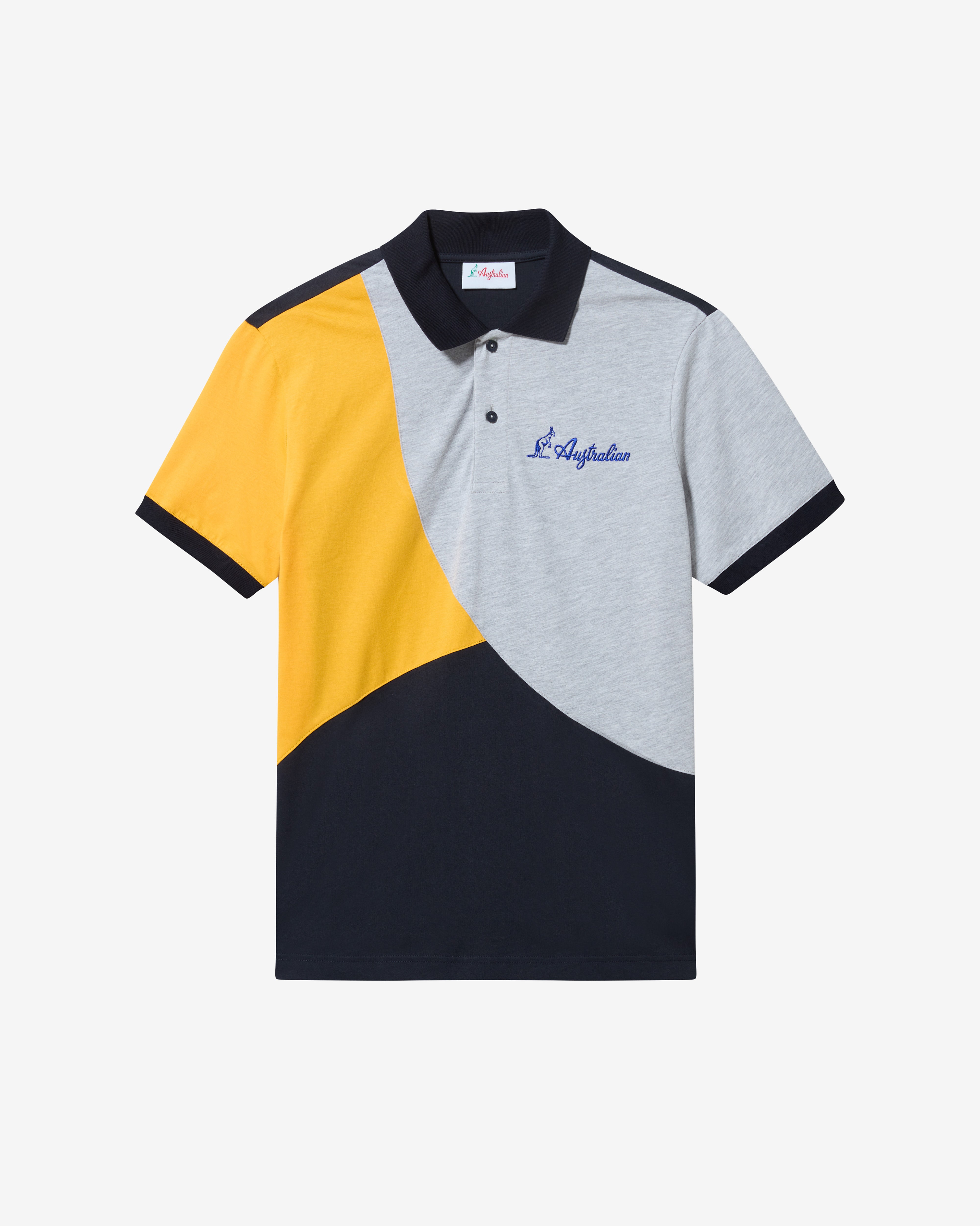 australian-anti-gravity-polo-shirt-blu-navy-in-cotone-regular-fit image 5