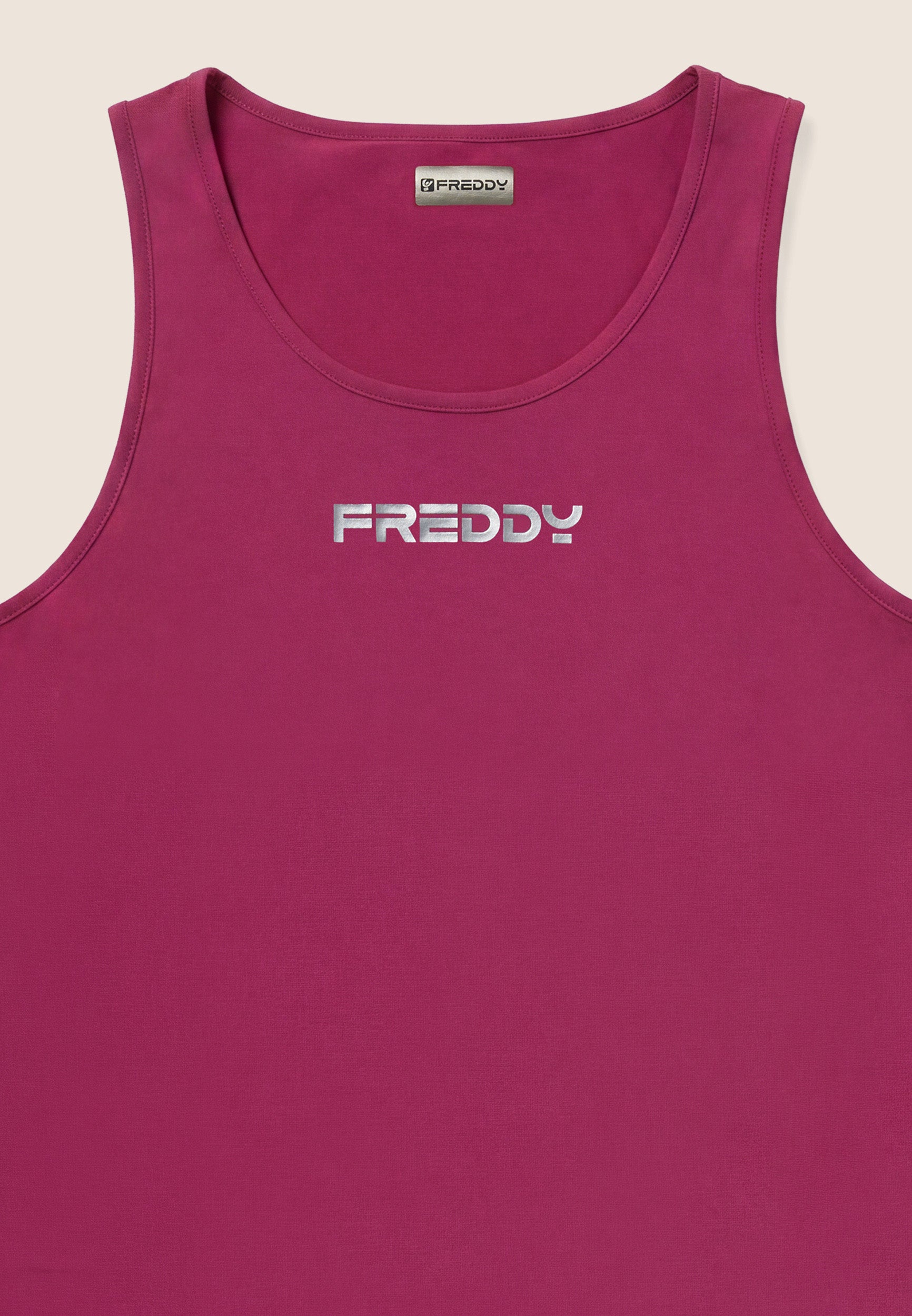 freddy-canotta-donna-sportiva-quick-dry-logo-metallizzato image 6
