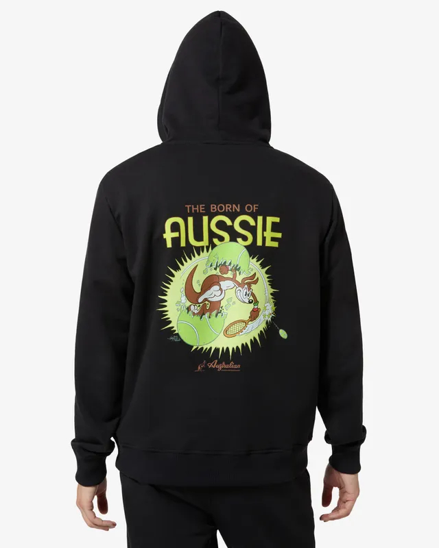 australian-aussie-felpa-con-cappuccio-nera-shawn-dickinson image 1