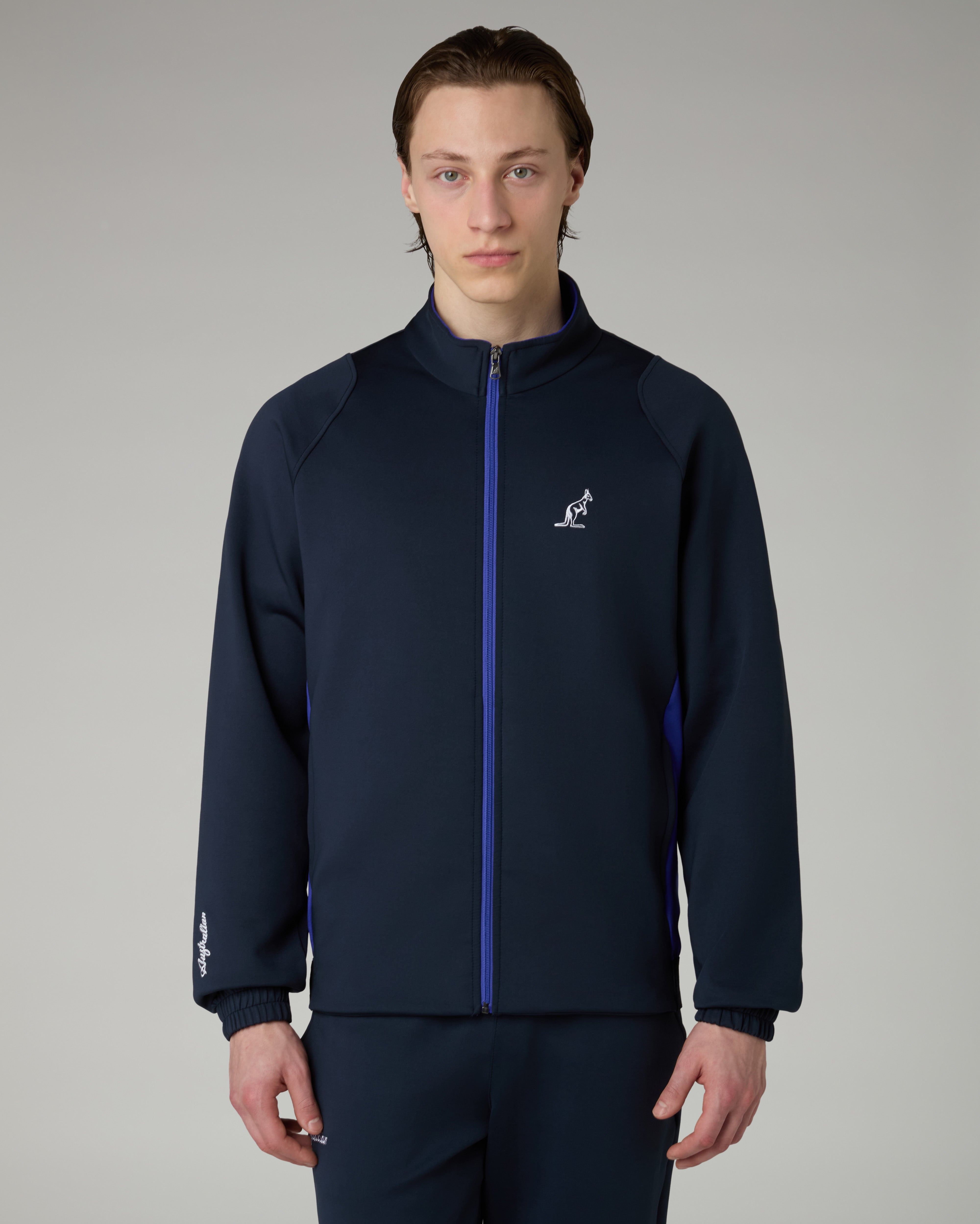 australian-classic-pro-jacket-giacca-shot-eclipse-blue-made-in-italy image 1