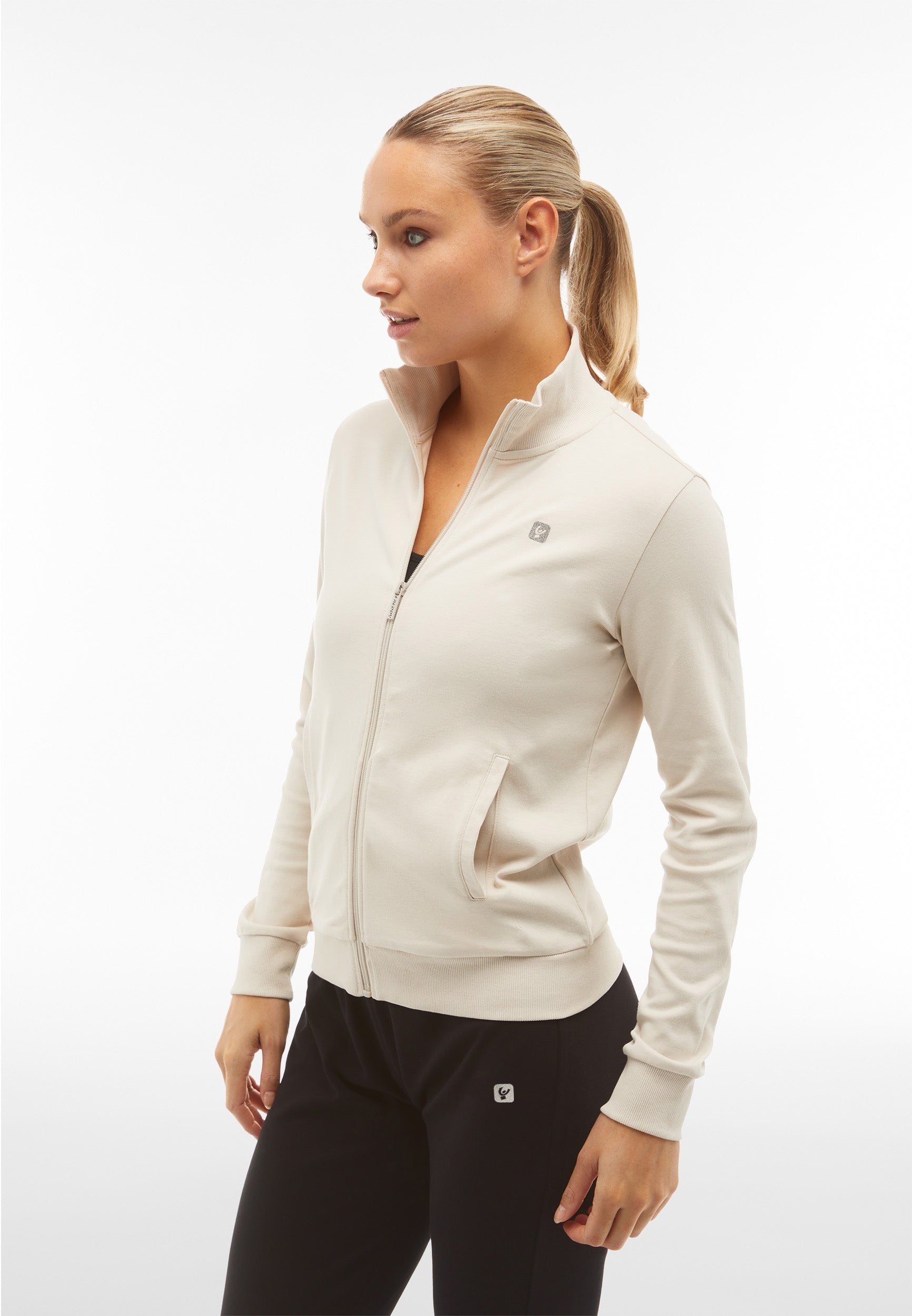 freddy-tuta-sportiva-interlock-con-felpa-collo-alto-zip image 2