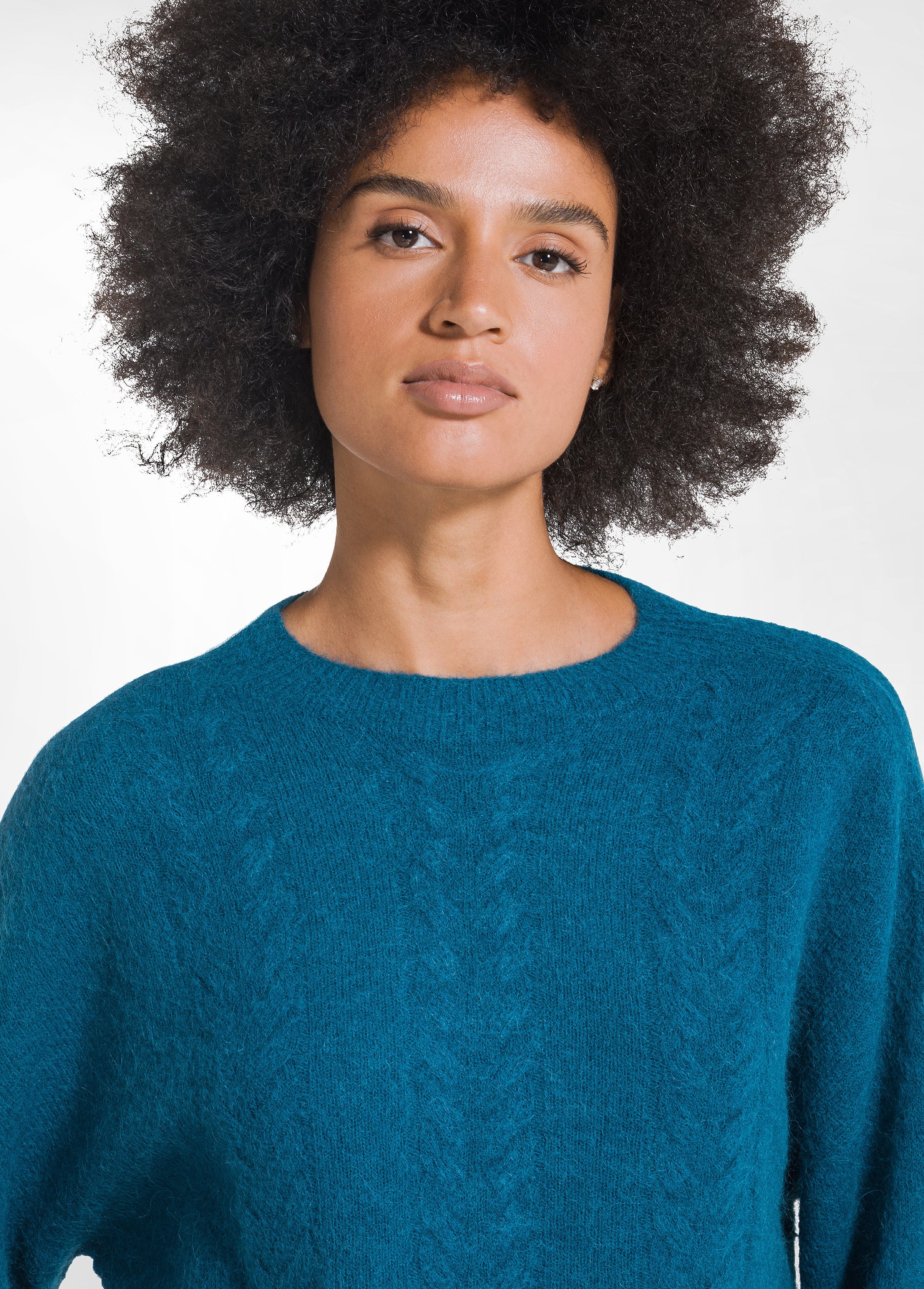 deha-maglione-in-alpaca-a-trecce-verde-vestibilit-corta image 3