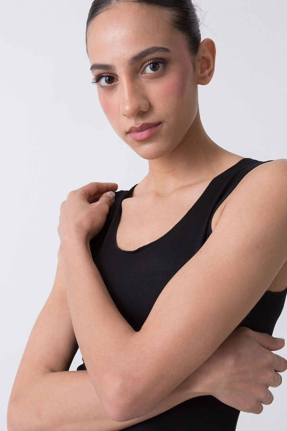 dimensione-danza-basic-canotta-in-jersey-elasticizzato-canotta-donna-aderente image 4