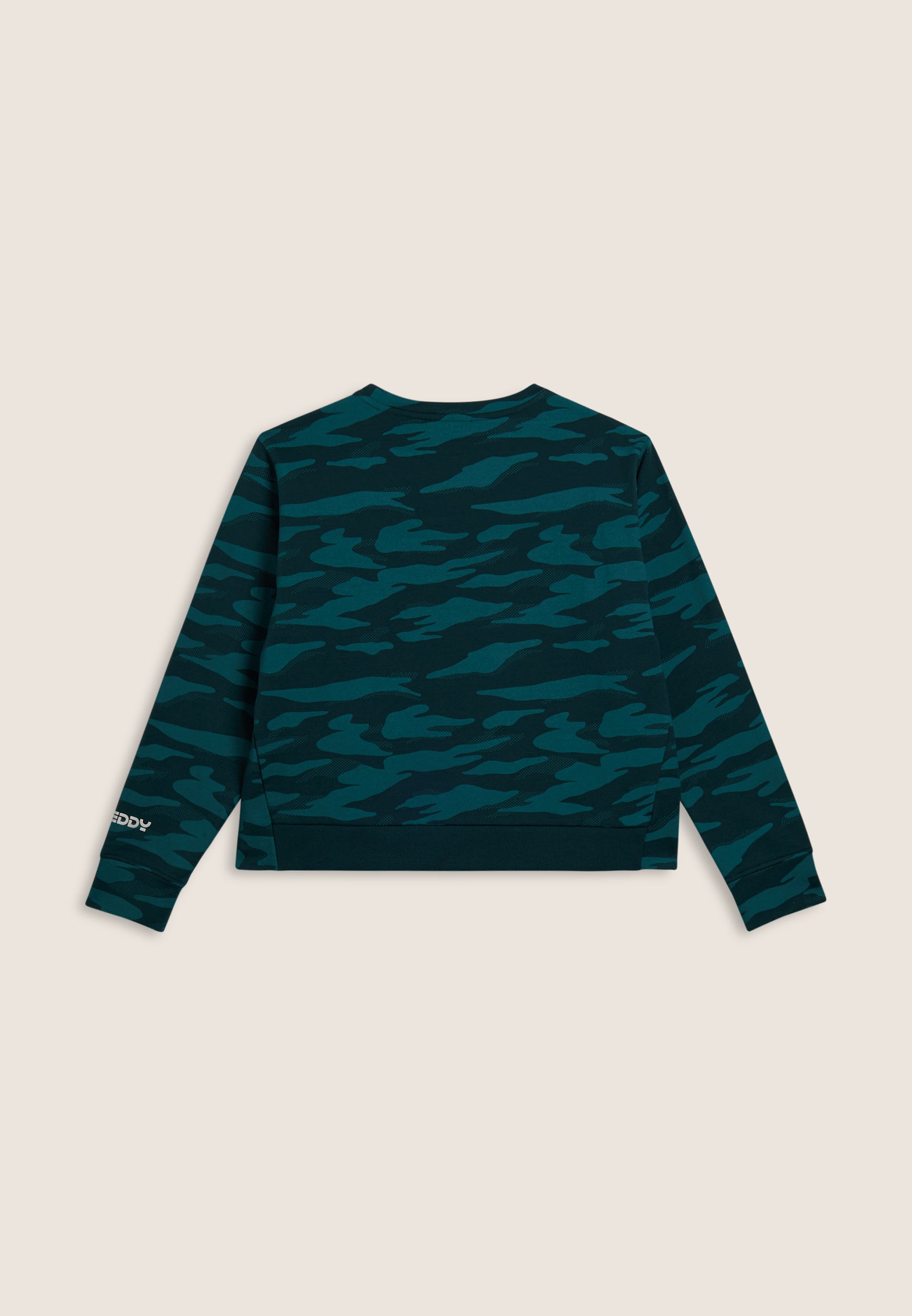 freddy-felpa-cropped-donna-girocollo-logo-perlato-camouflage image 6