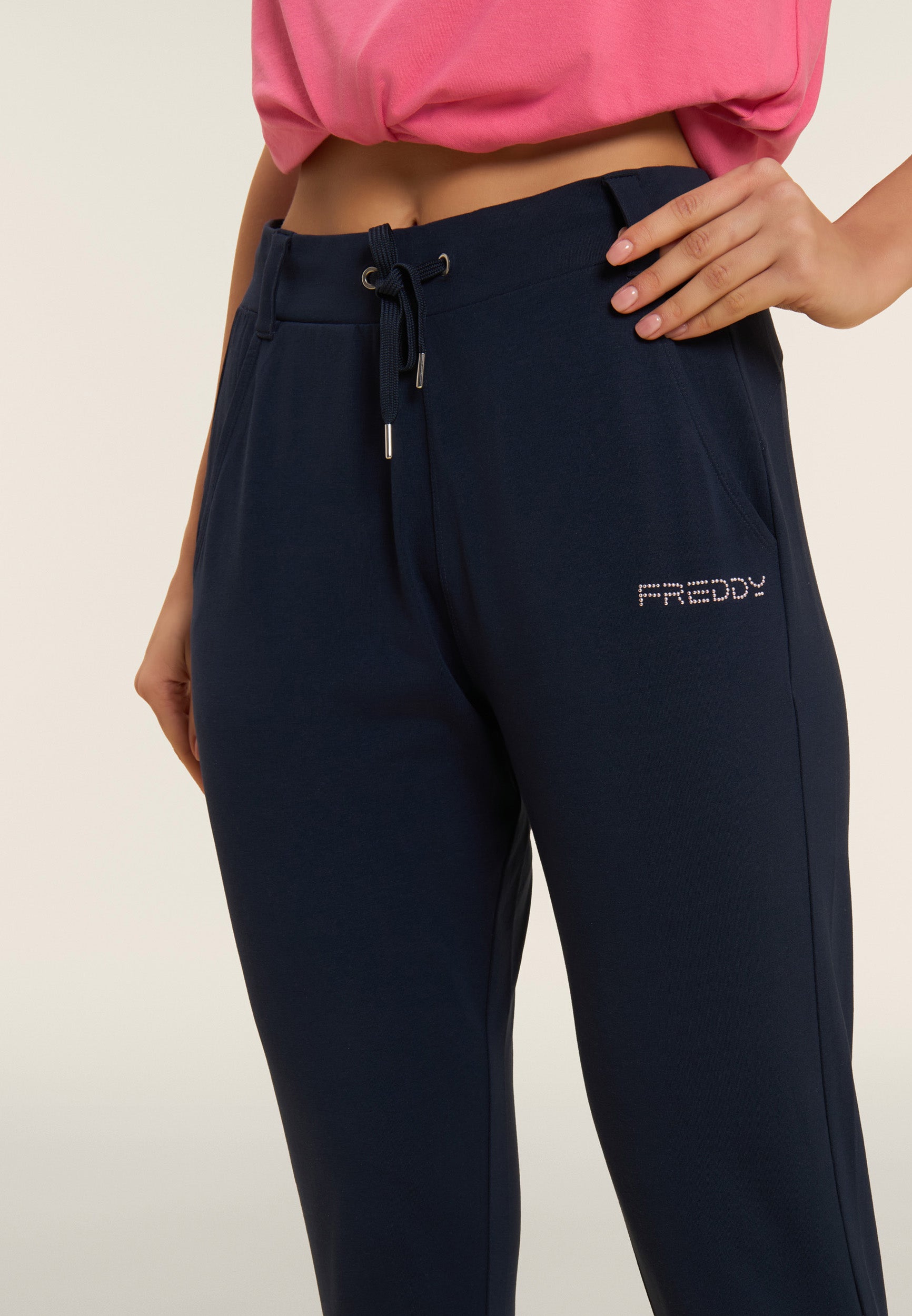 freddy-pantaloni-sportivi-slim-passanti-coulisse-jersey-cotone image 4