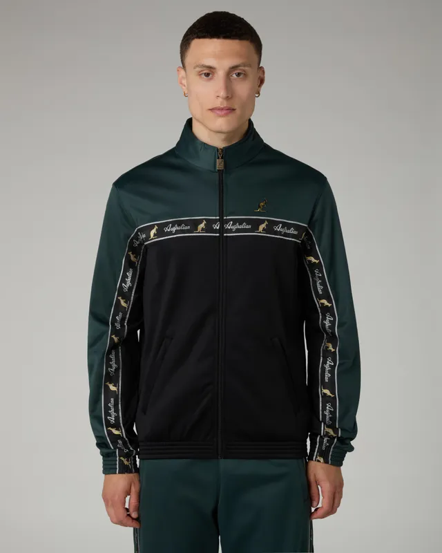australian-duo-track-jacket-in-acetato-verde-bosco-full-zip image 1