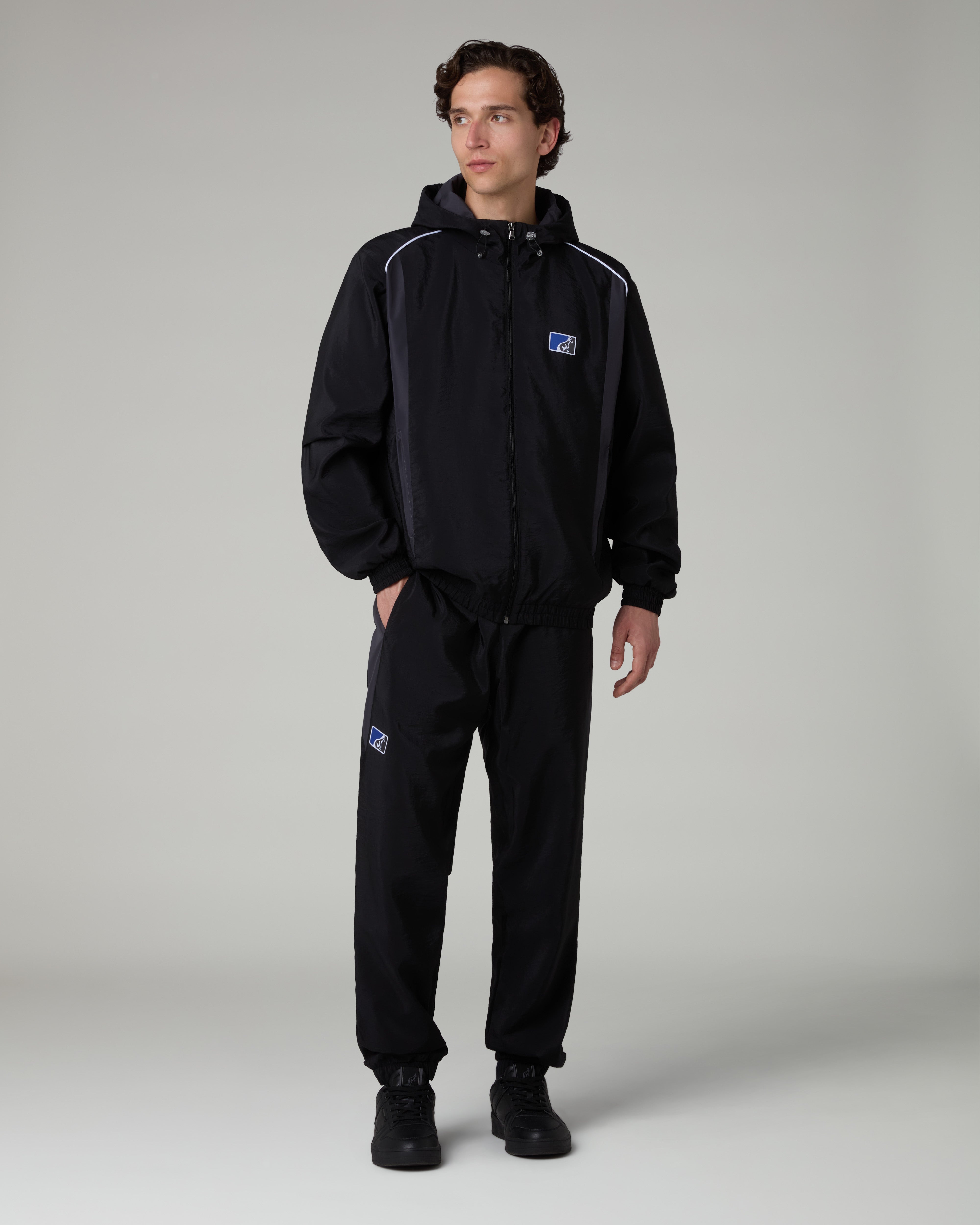 australian-poison-track-pant-uomo-nero-pantalone-tuta-foderato image 2