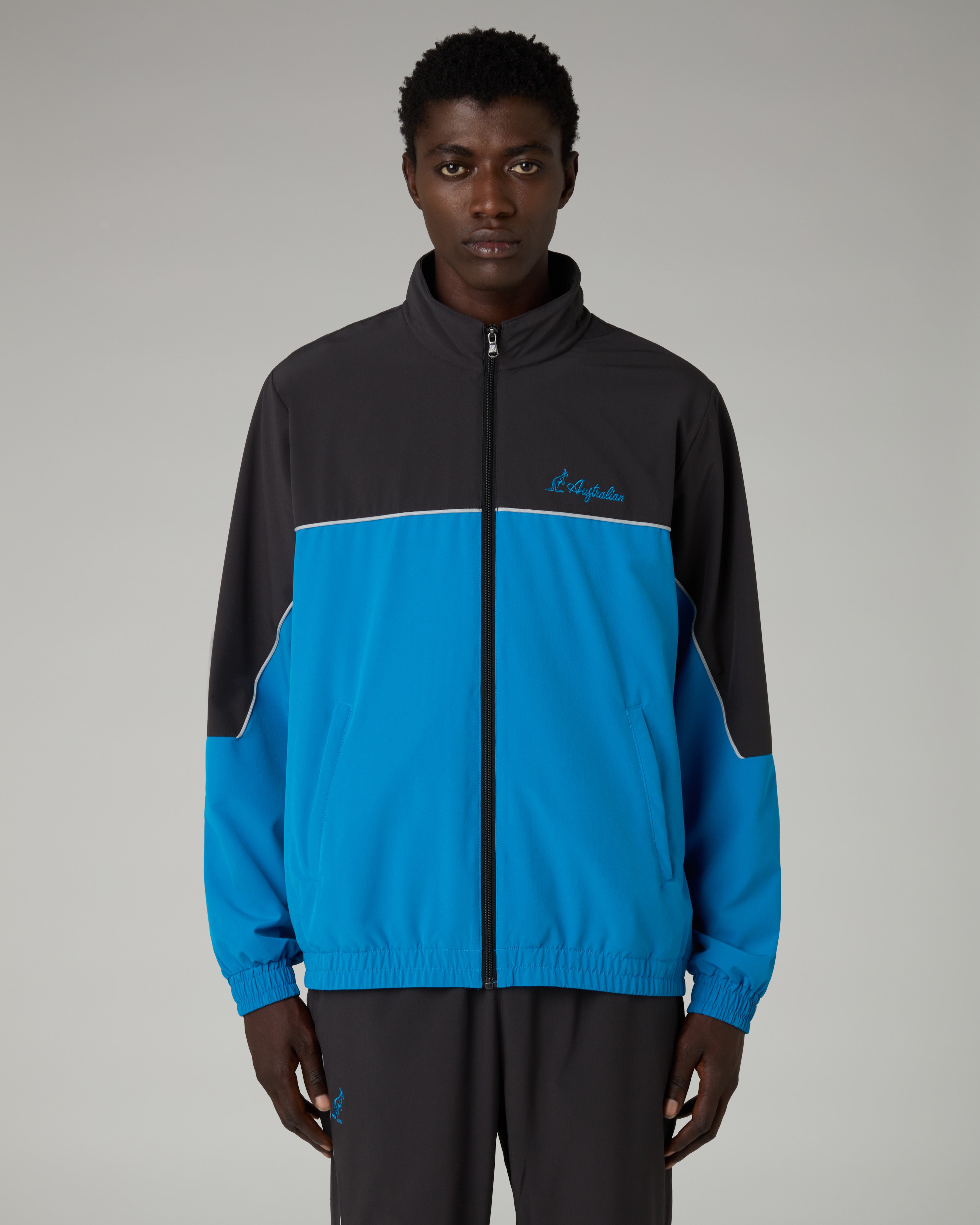 australian-color-block-slam-tuta-foderata-ottanio image 3