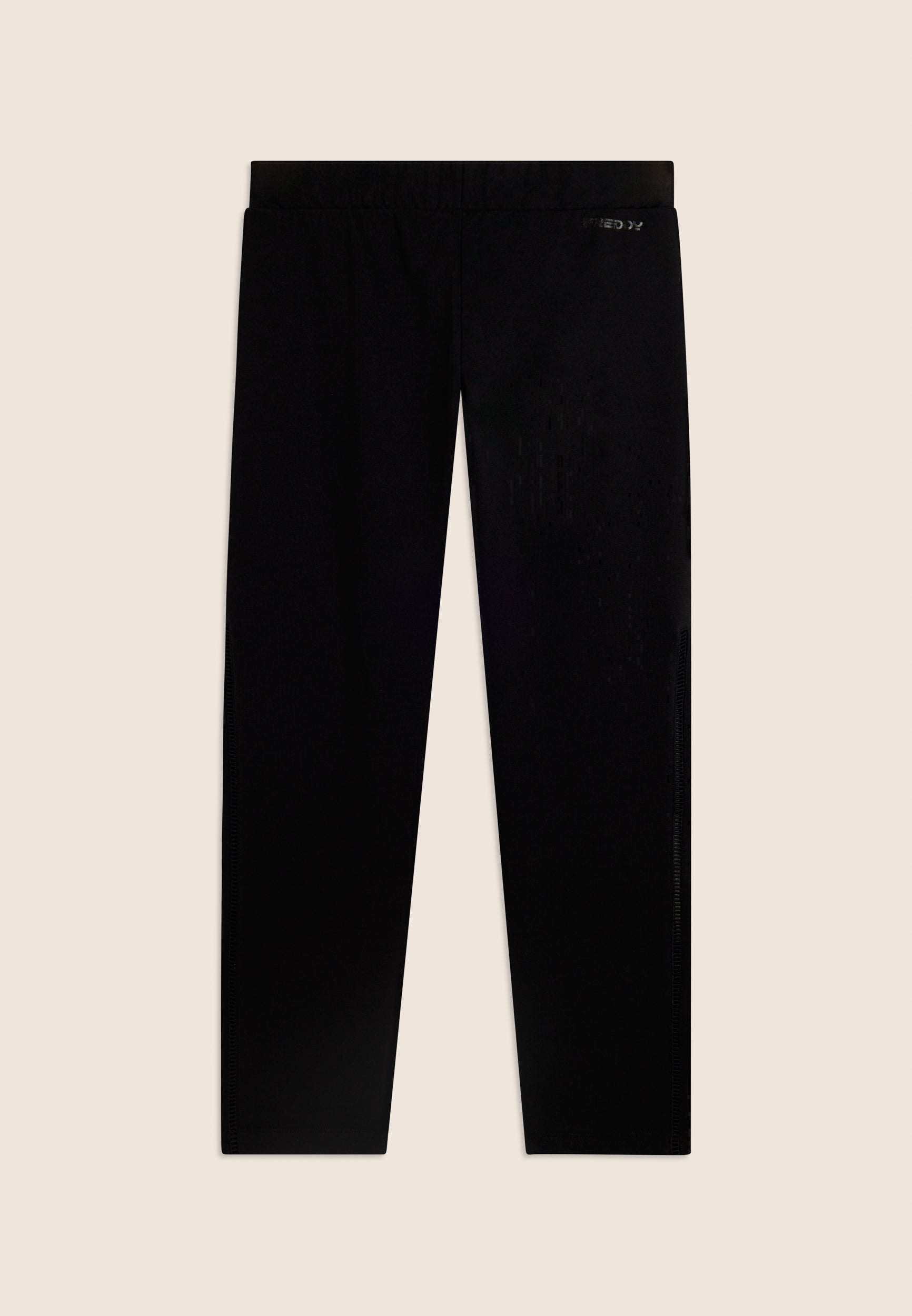 freddy-pantaloni-sportivi-uomo-gamba-dritta-in-french-terry-con-ricamo-traforato image 6