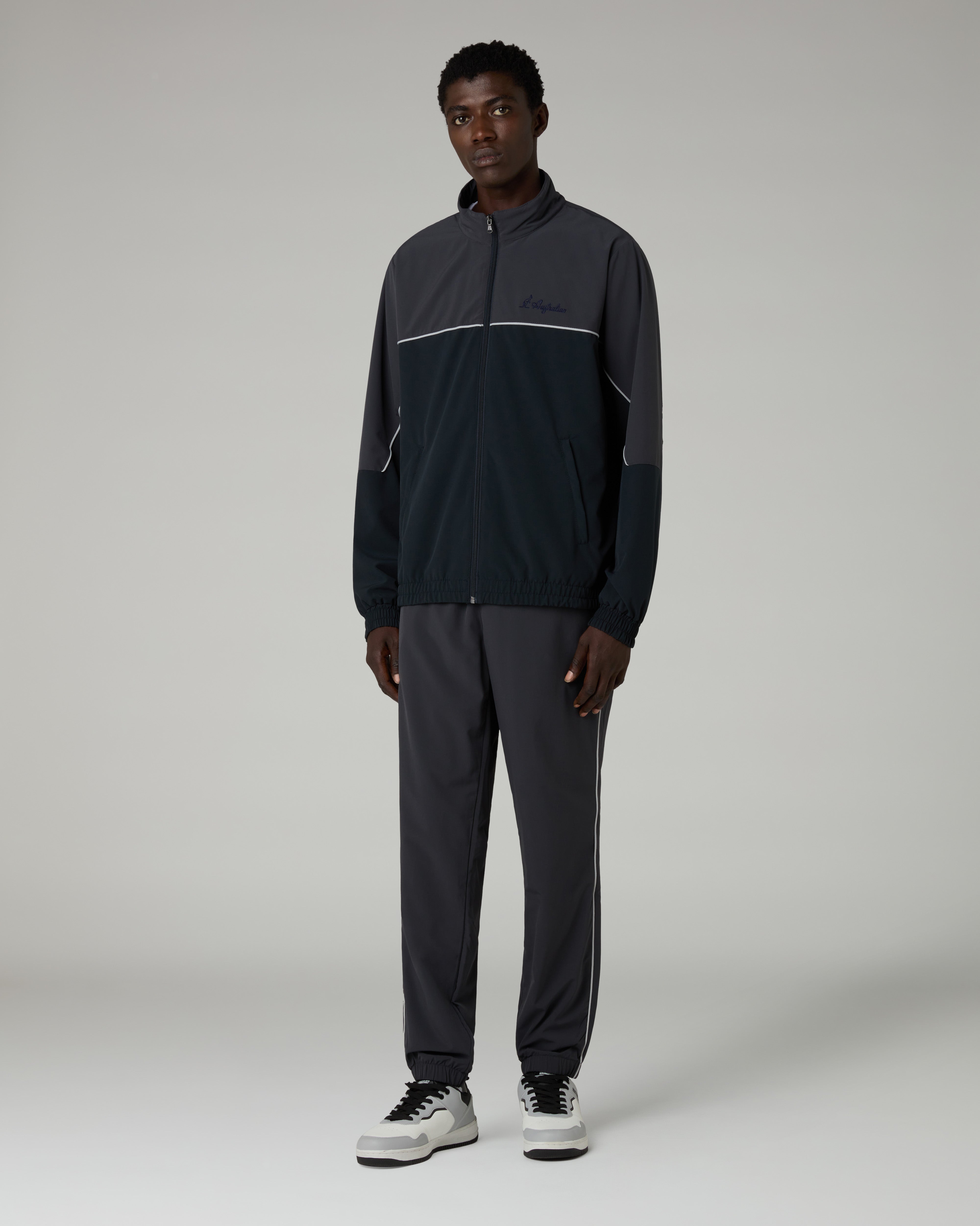 australian-color-block-slam-tracksuit-tuta-tecnica-blu-navy image 1
