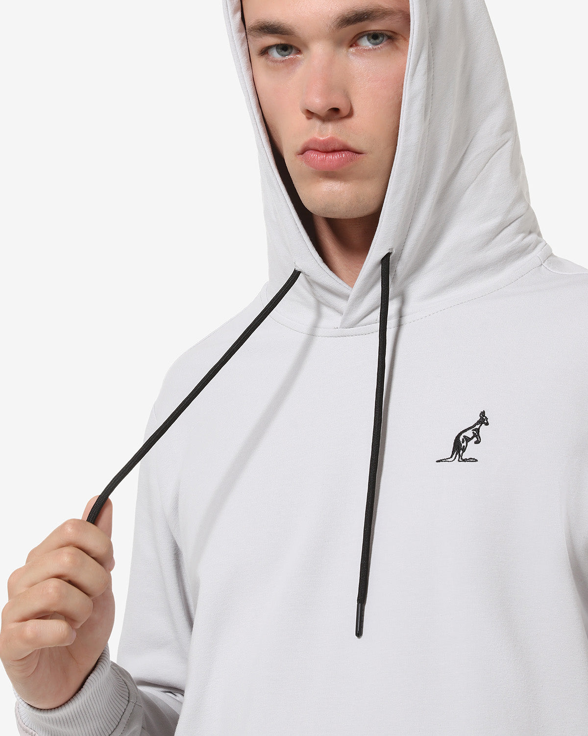 australian-city-hoodie-sportswear-felpa-cappuccio-cenere image 4