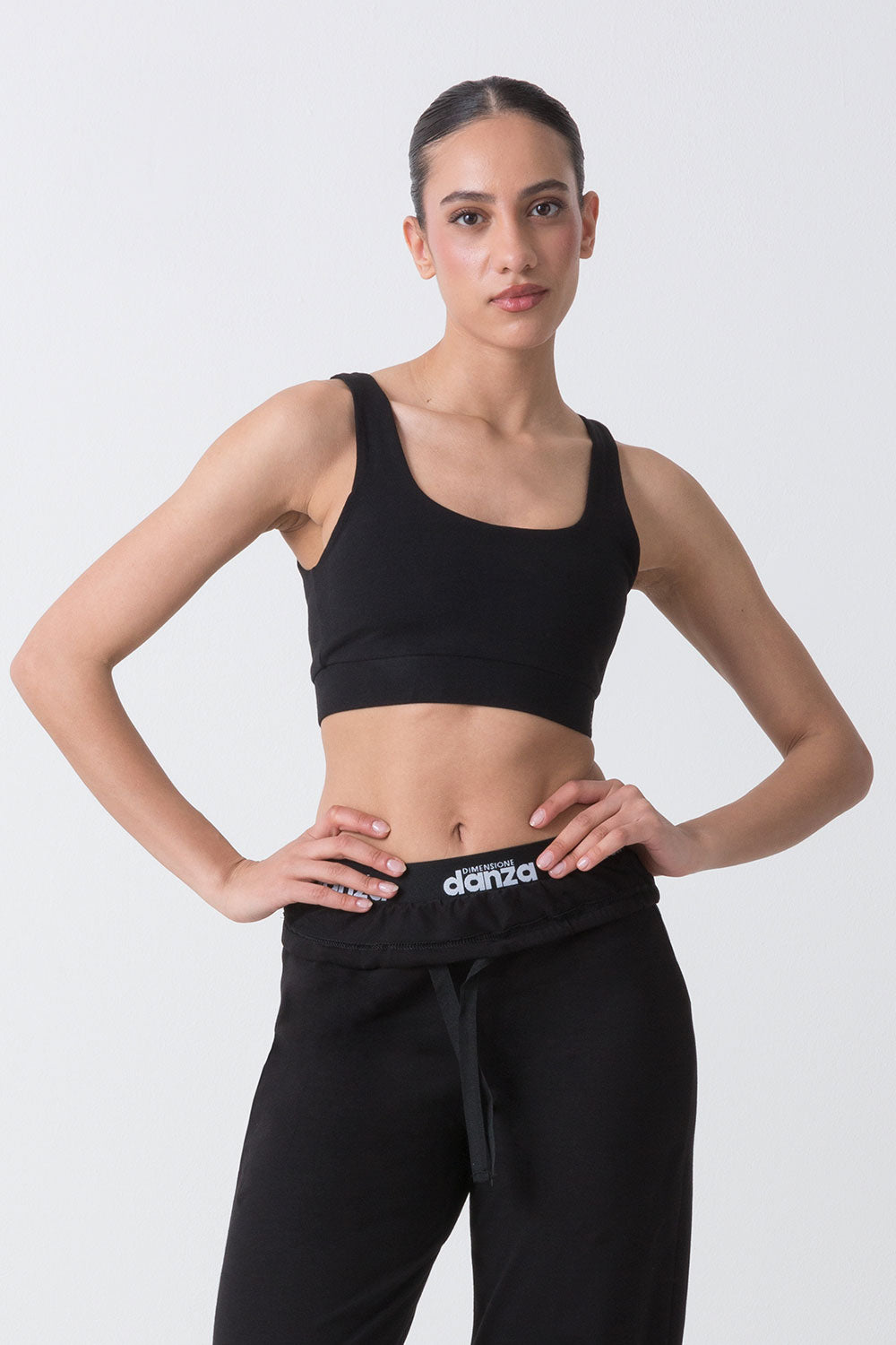 dimensione-danza-basic-top-in-jersey-elasticizzato-top-sportivo-donna image 1