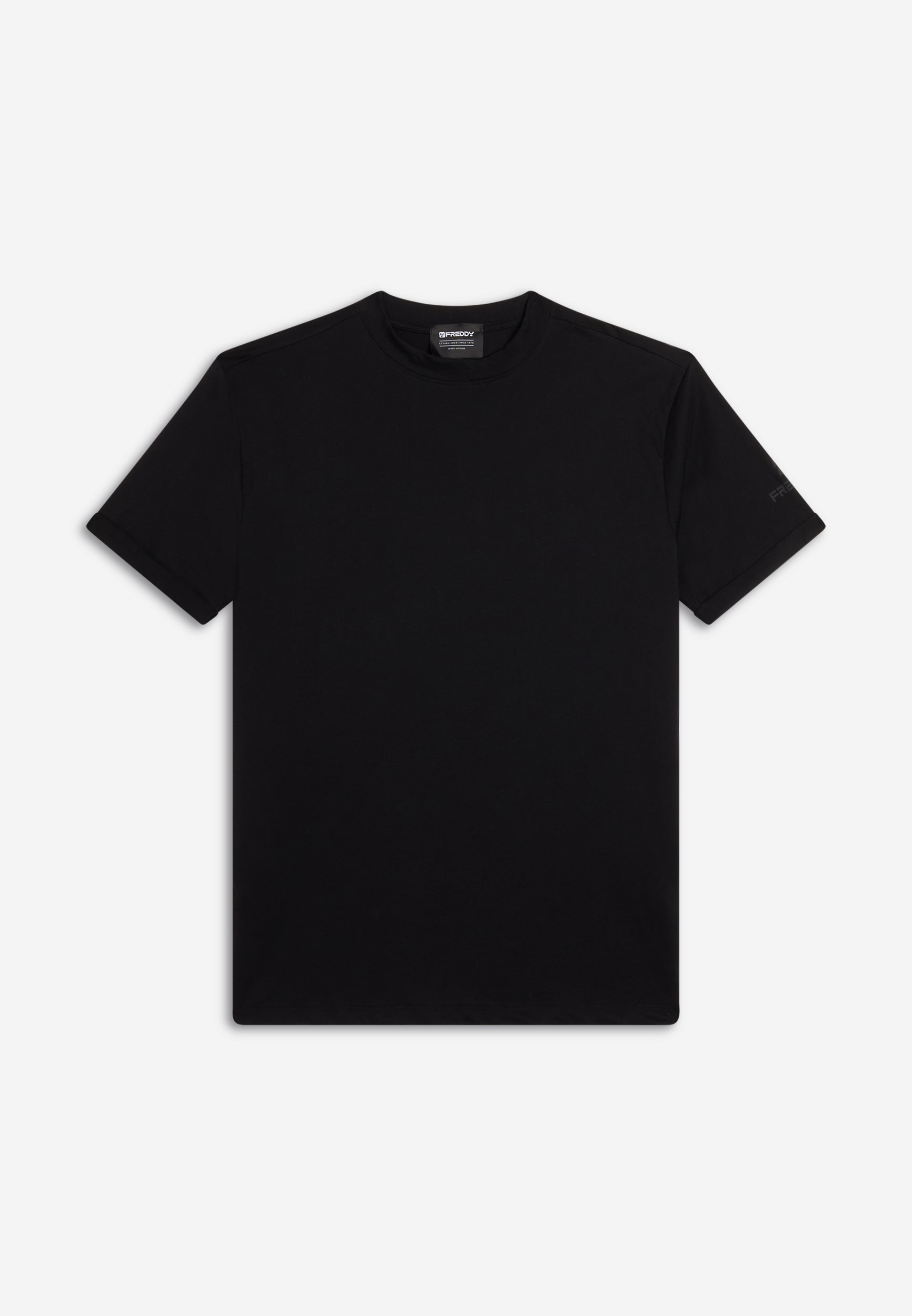 freddy-t-shirt-uomo-girocollo-regular-in-cotone-100 image 1