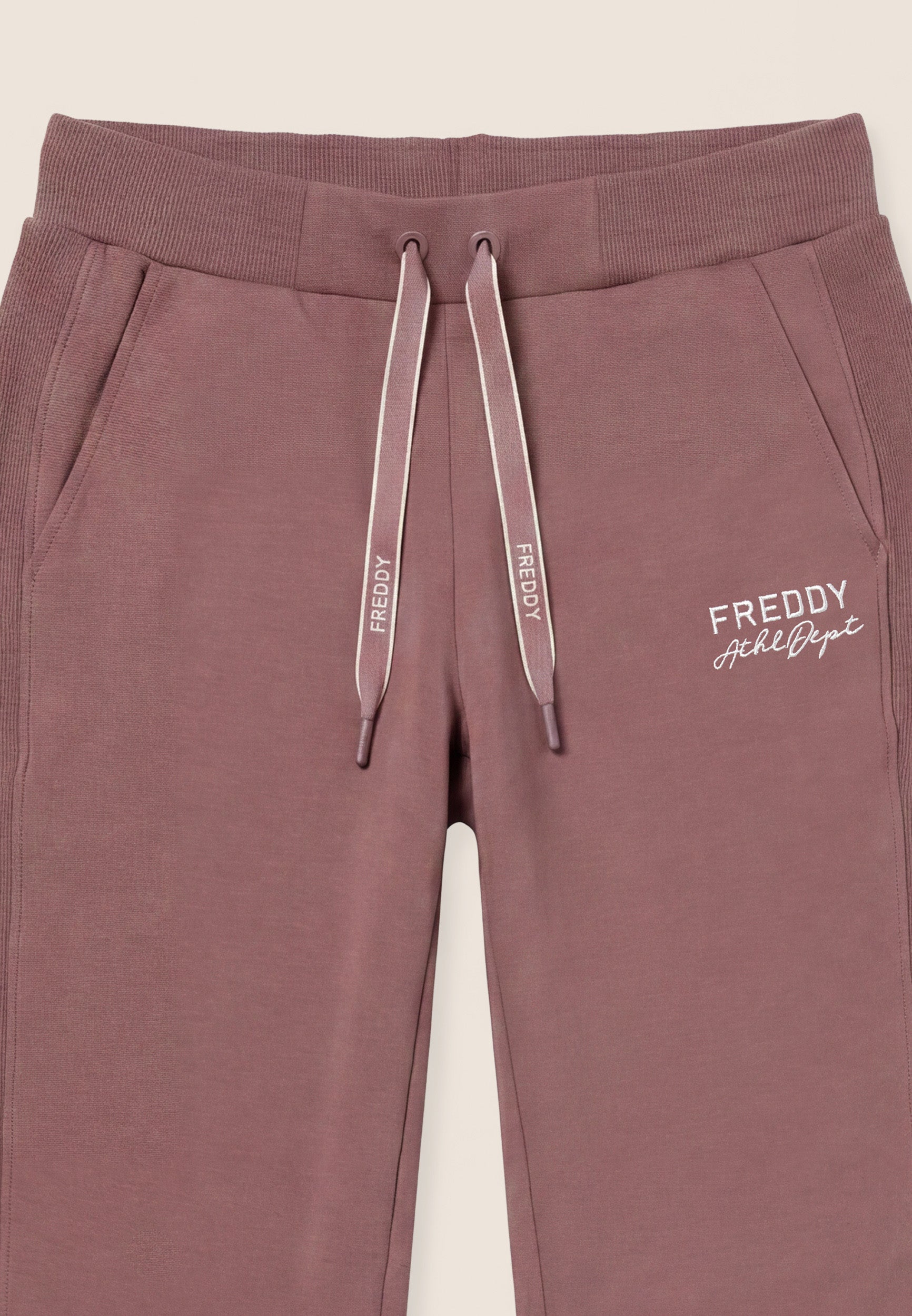 freddy-pantaloni-sportivi-donna-regular-dritti-in-felpa-garzata image 7