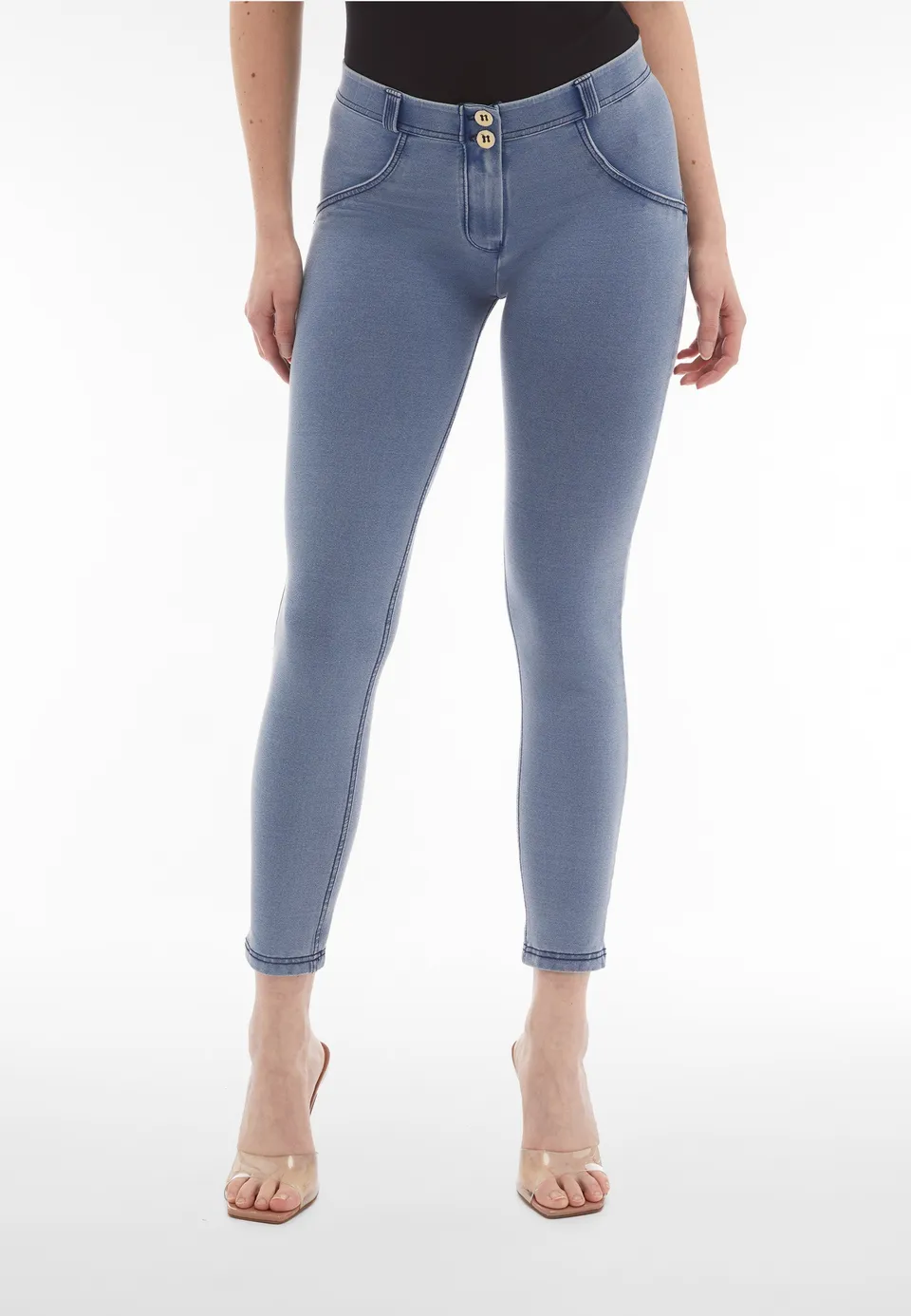 freddy-wr-up-jeggings-push-up-7-8-superskinny-jersey-organico-effetto-denim image 1