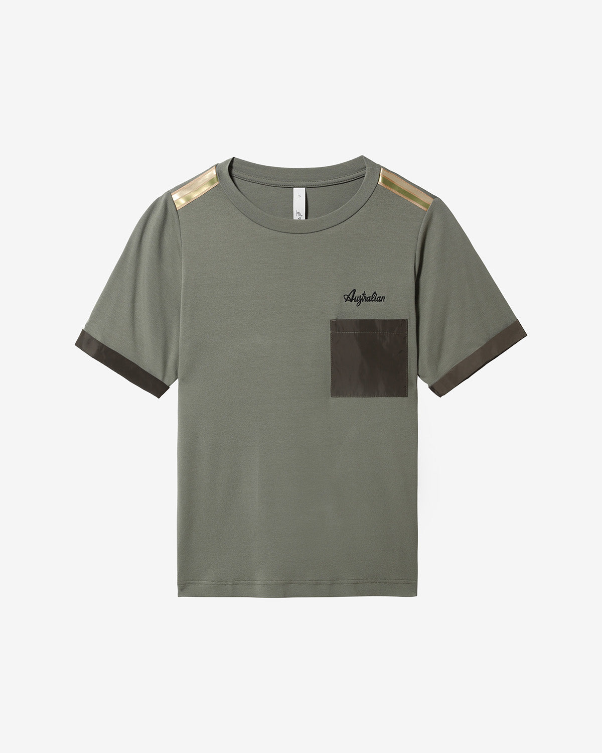 australian-gold-tape-t-shirt-con-taschino image 3