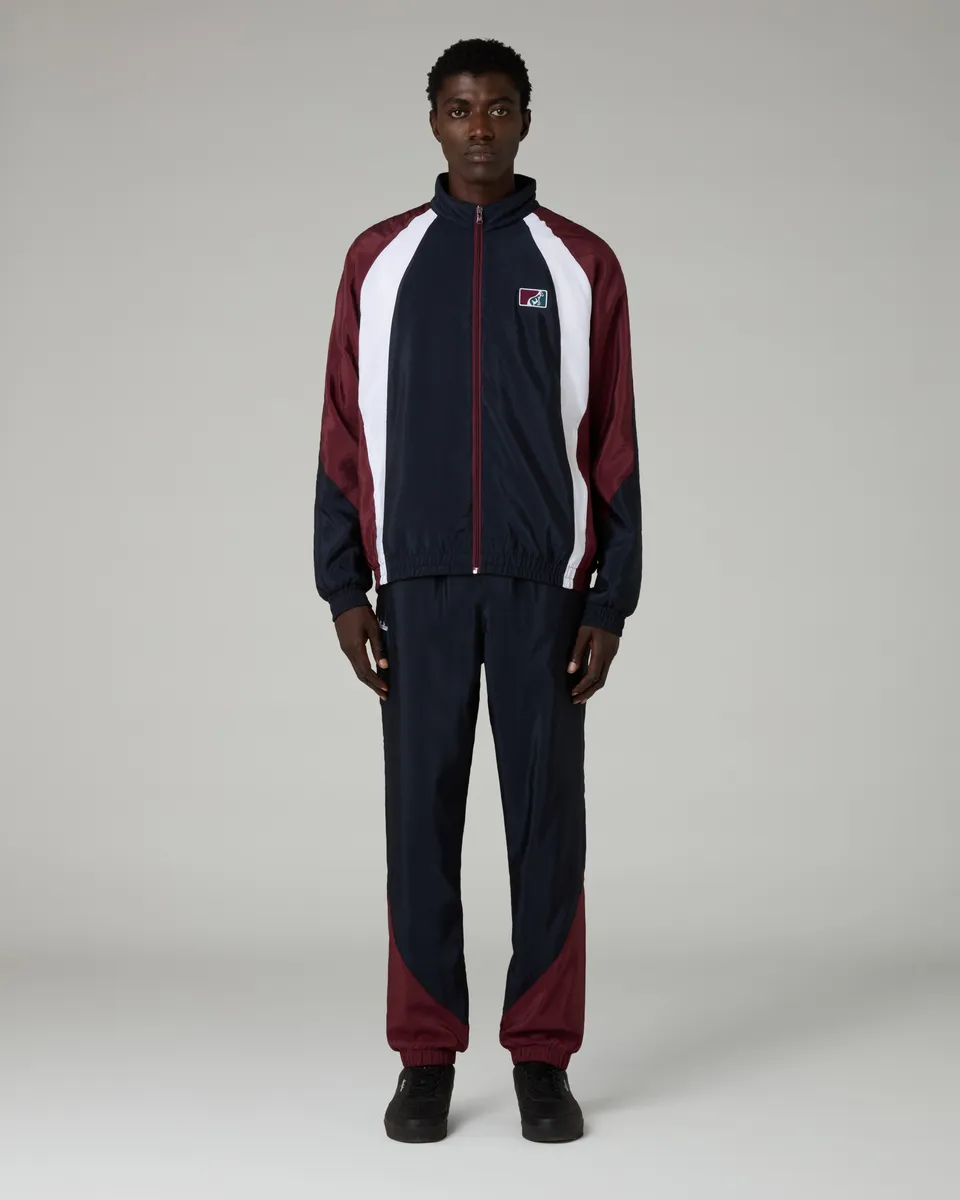 australian-posh-antibes-tracksuit-tuta-completa-blu-con-inserti image 1