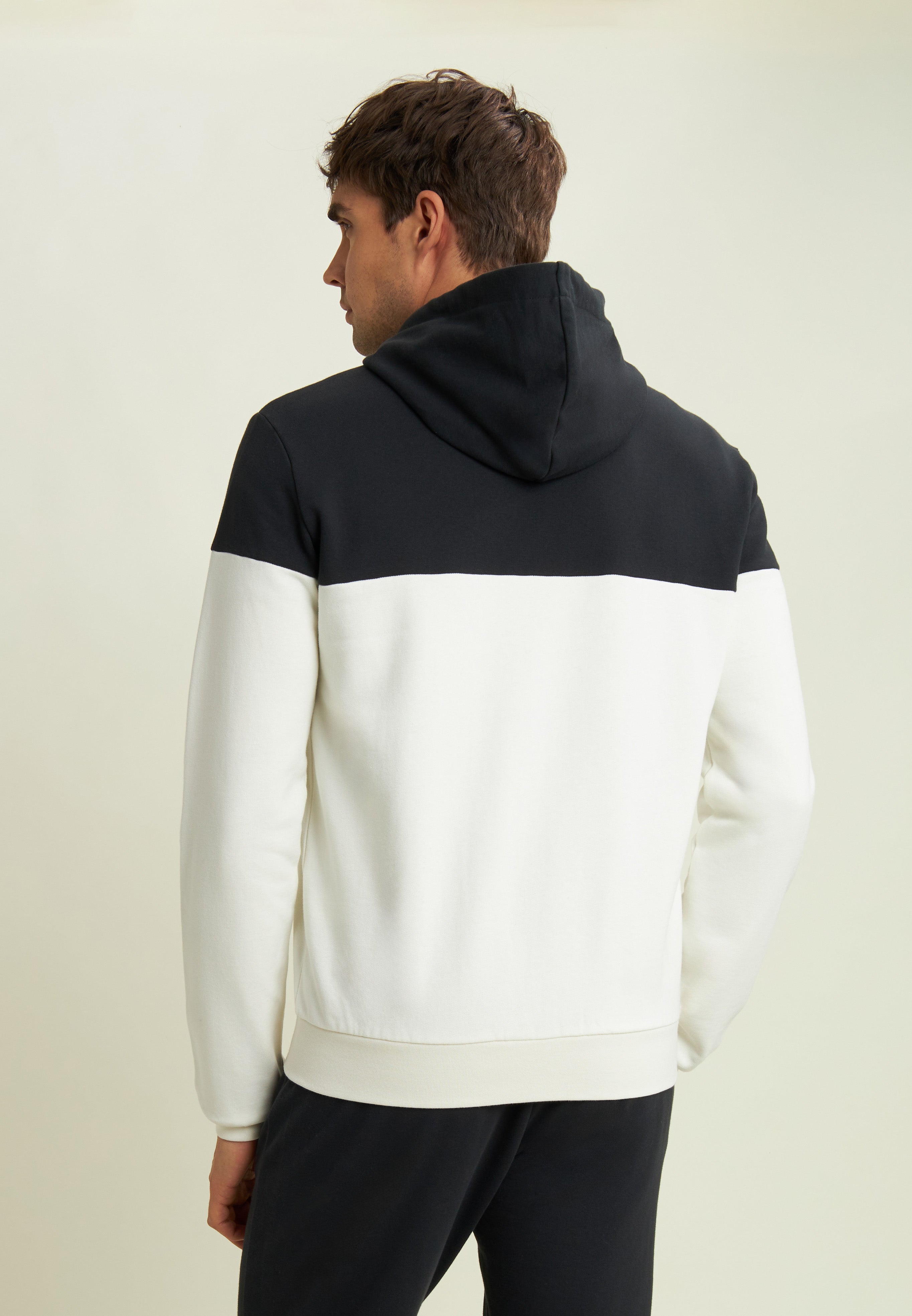 freddy-felpa-colour-block-full-zip-con-cappuccio-e-logo-stampato image 3