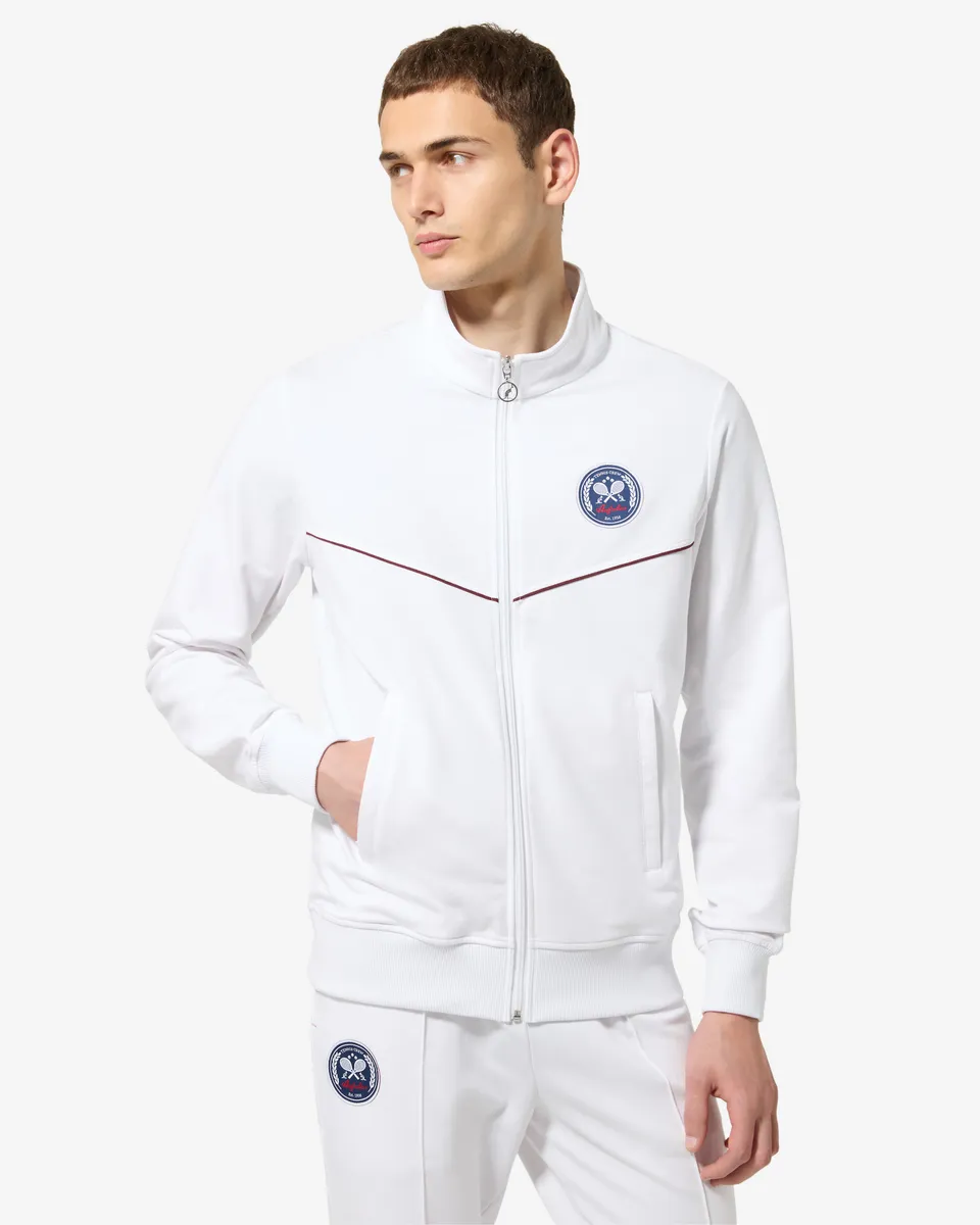 australian-legend-track-jacket-giacca-sportiva-felpa-bianca image 1