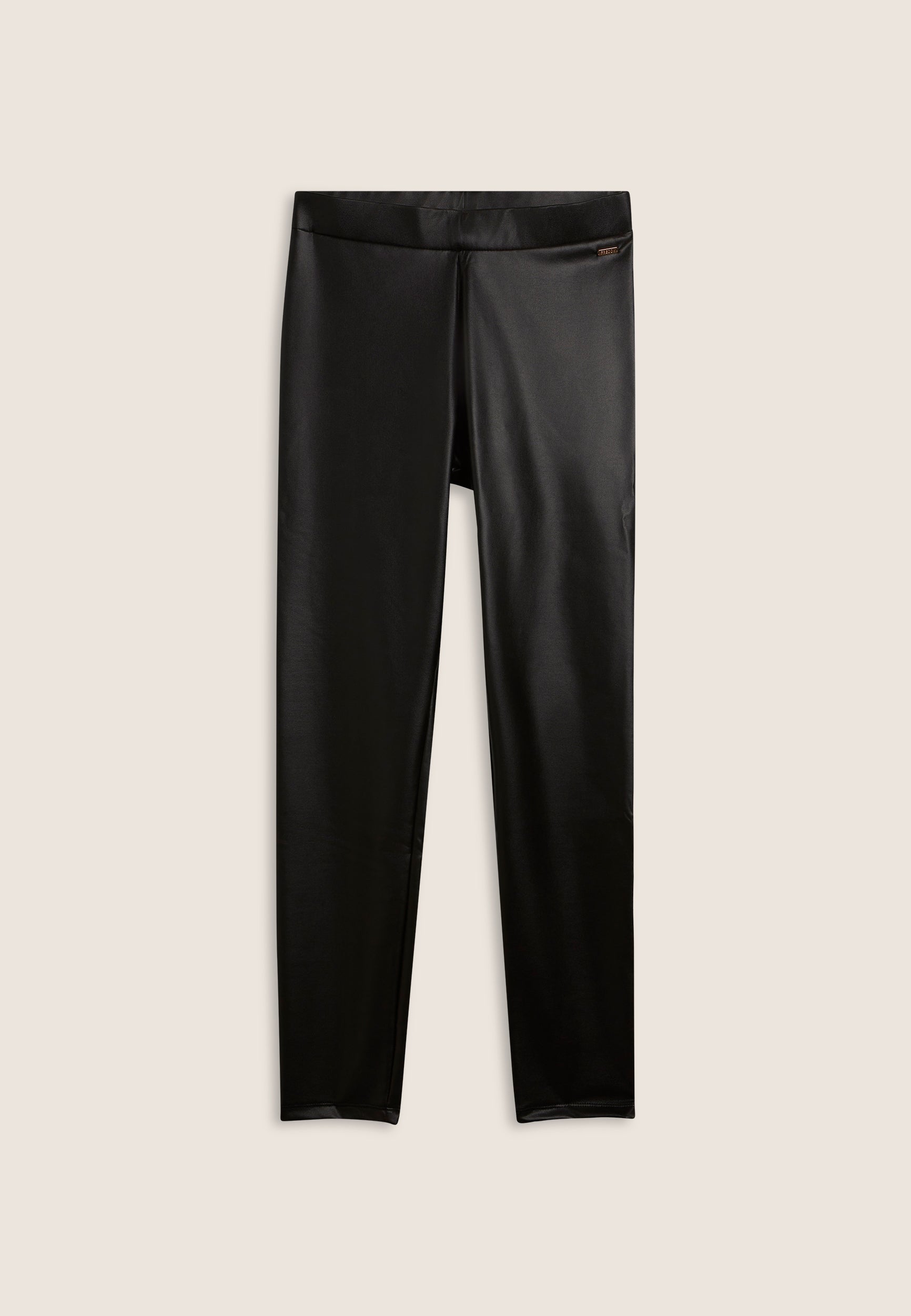 freddy-leggings-donna-vita-regular-in-similpelle-gamba-aderente image 1