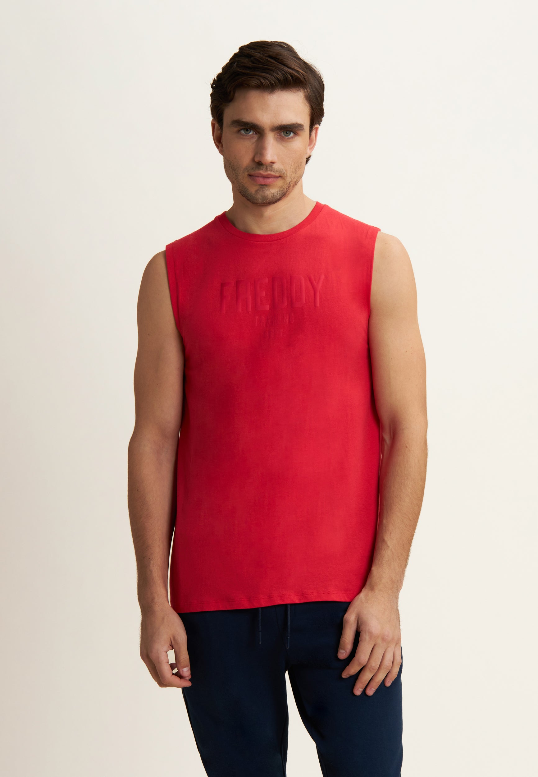 freddy-canotta-in-cotone-regular-fit-con-stampa-training-dept image 1