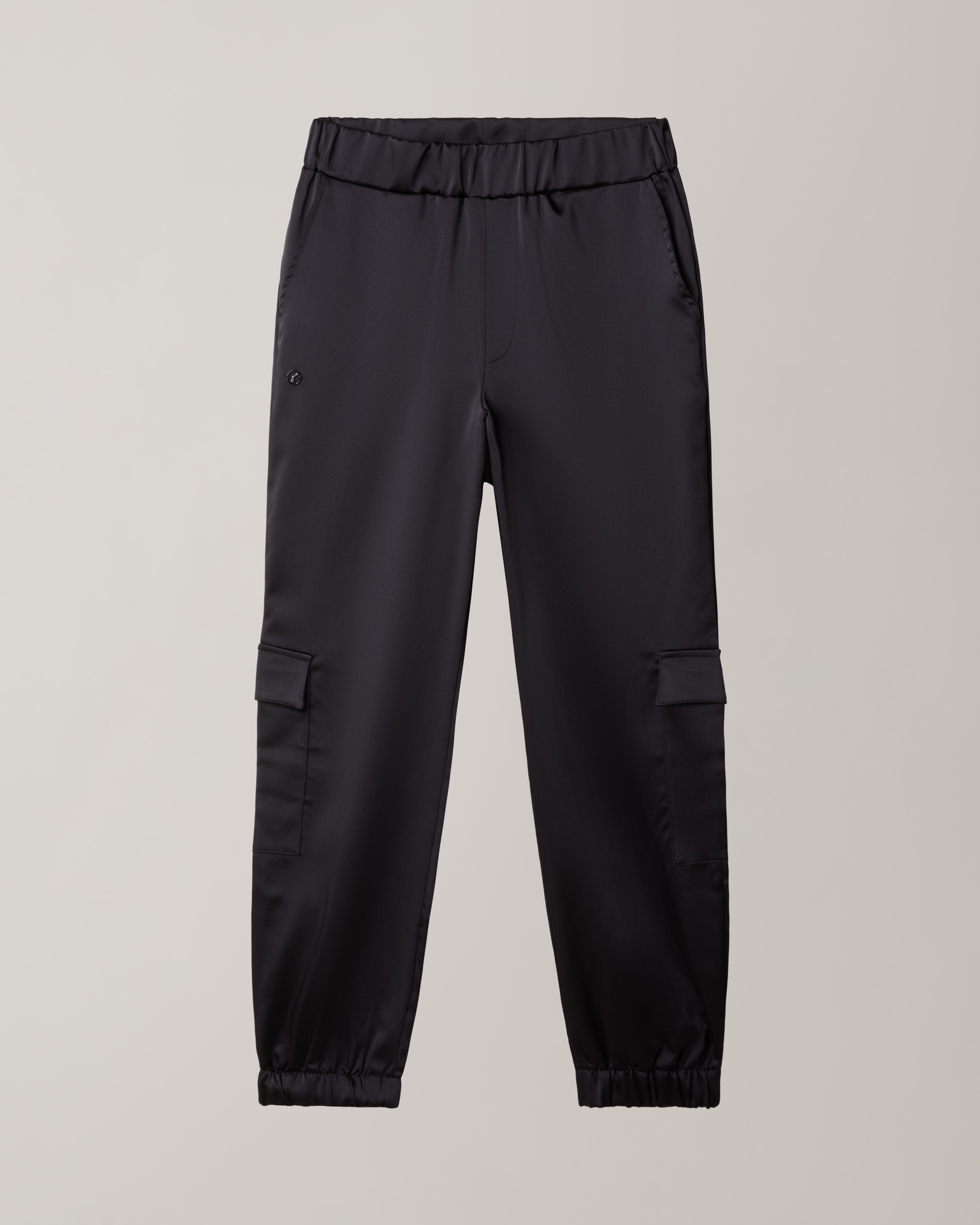 australian-glam-satin-pantalone-cargo-jogger image 6