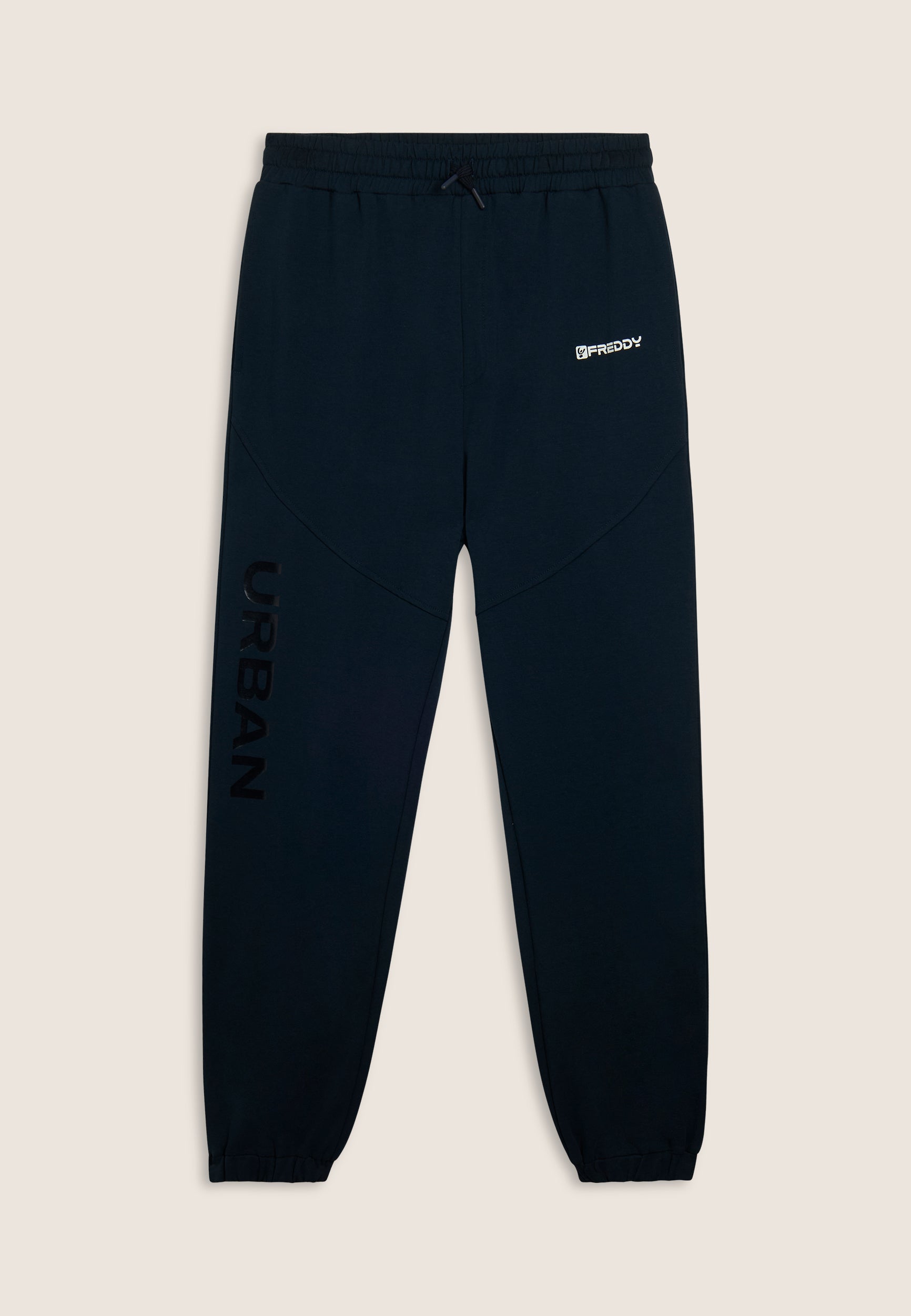 freddy-pantaloni-regular-uomo-in-felpa-con-stampa-lucida image 5