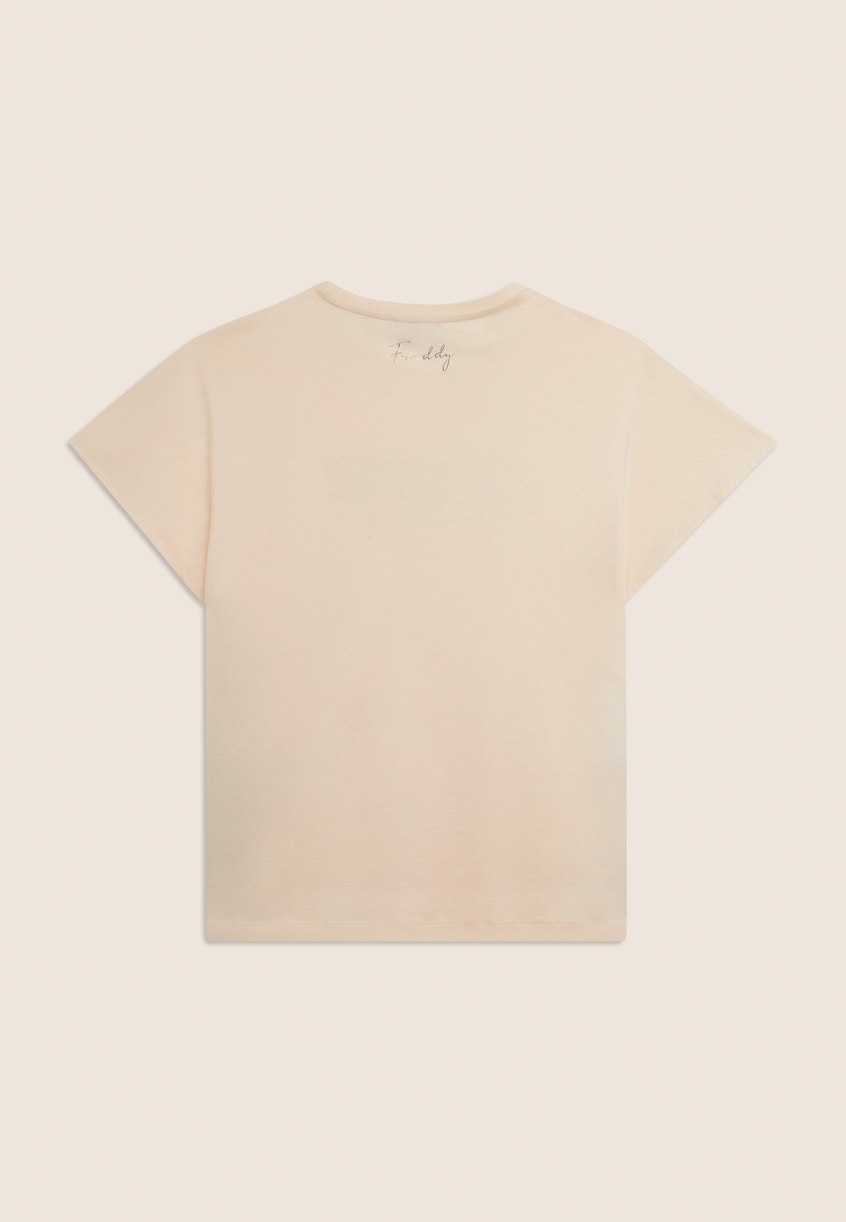 freddy-t-shirt-donna-manica-corta-inserti-animalier-borchie-oro image 7