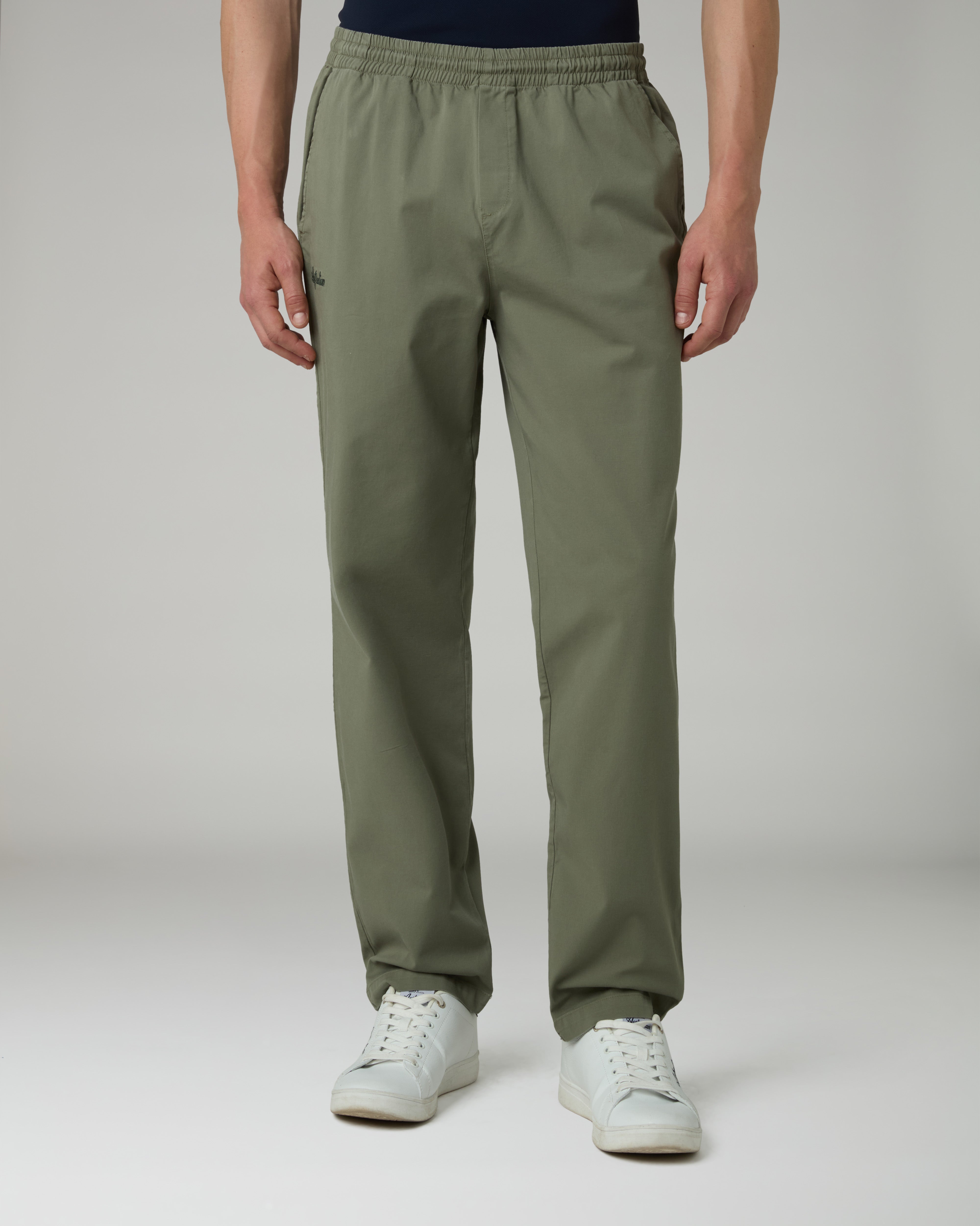 australian-doric-track-pant-pantalone-cotton-twill image 1