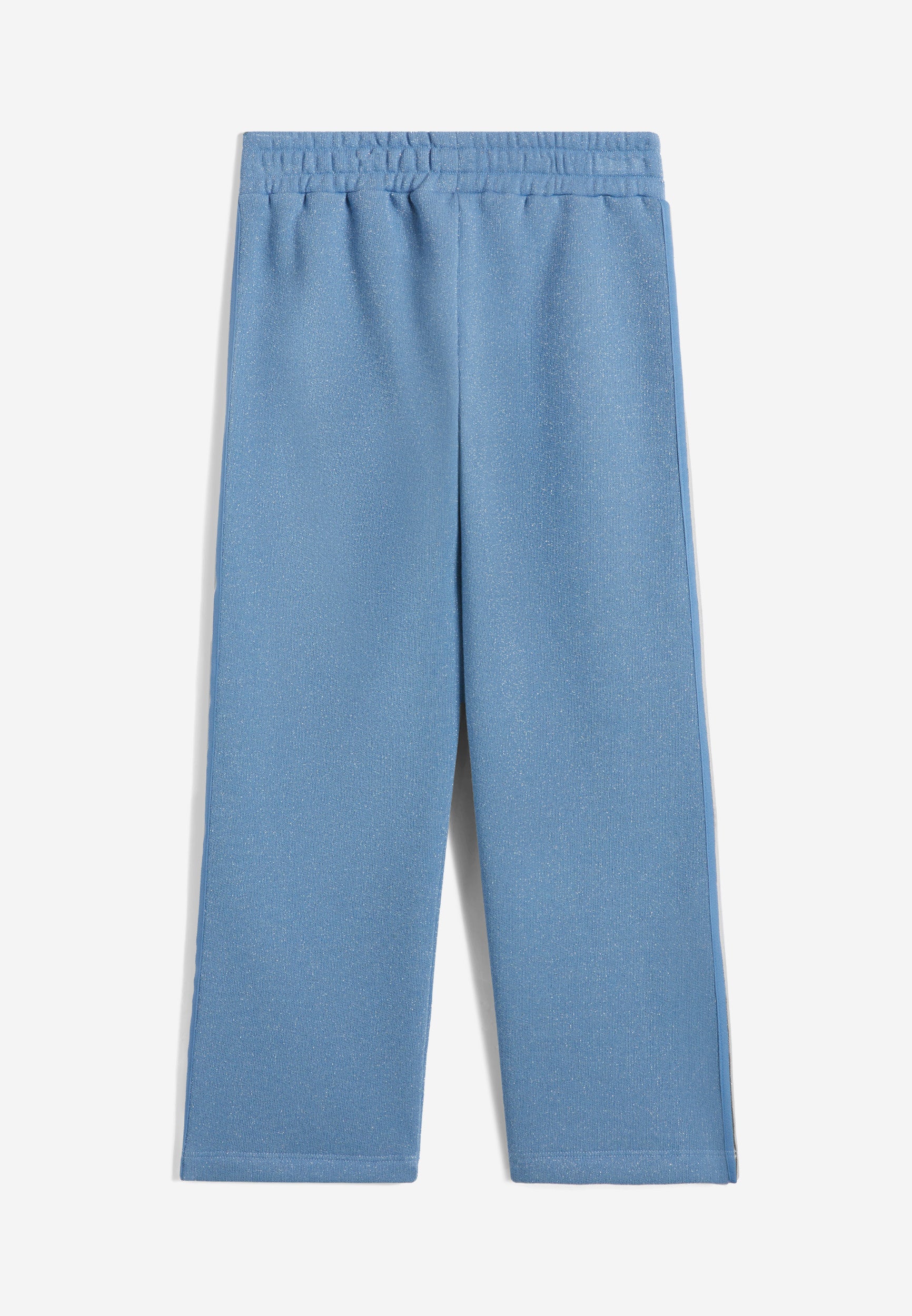 freddy-pantaloni-bambina-regular-gamba-dritta-in-cotone-e-lurex image 2