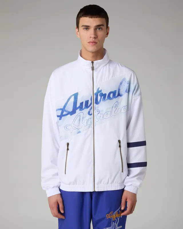 australian-ego-1990-track-jacket-giacca-full-zip-bianca image 1