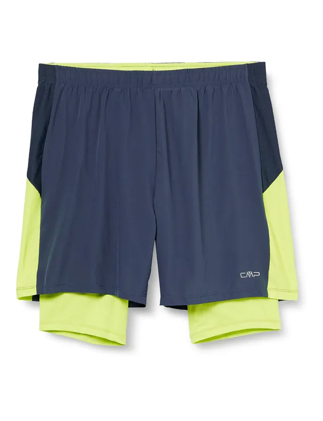cmp-bermuda-2-in-1-uomo-pantaloncino-outdoor-con-collant-interno image 1