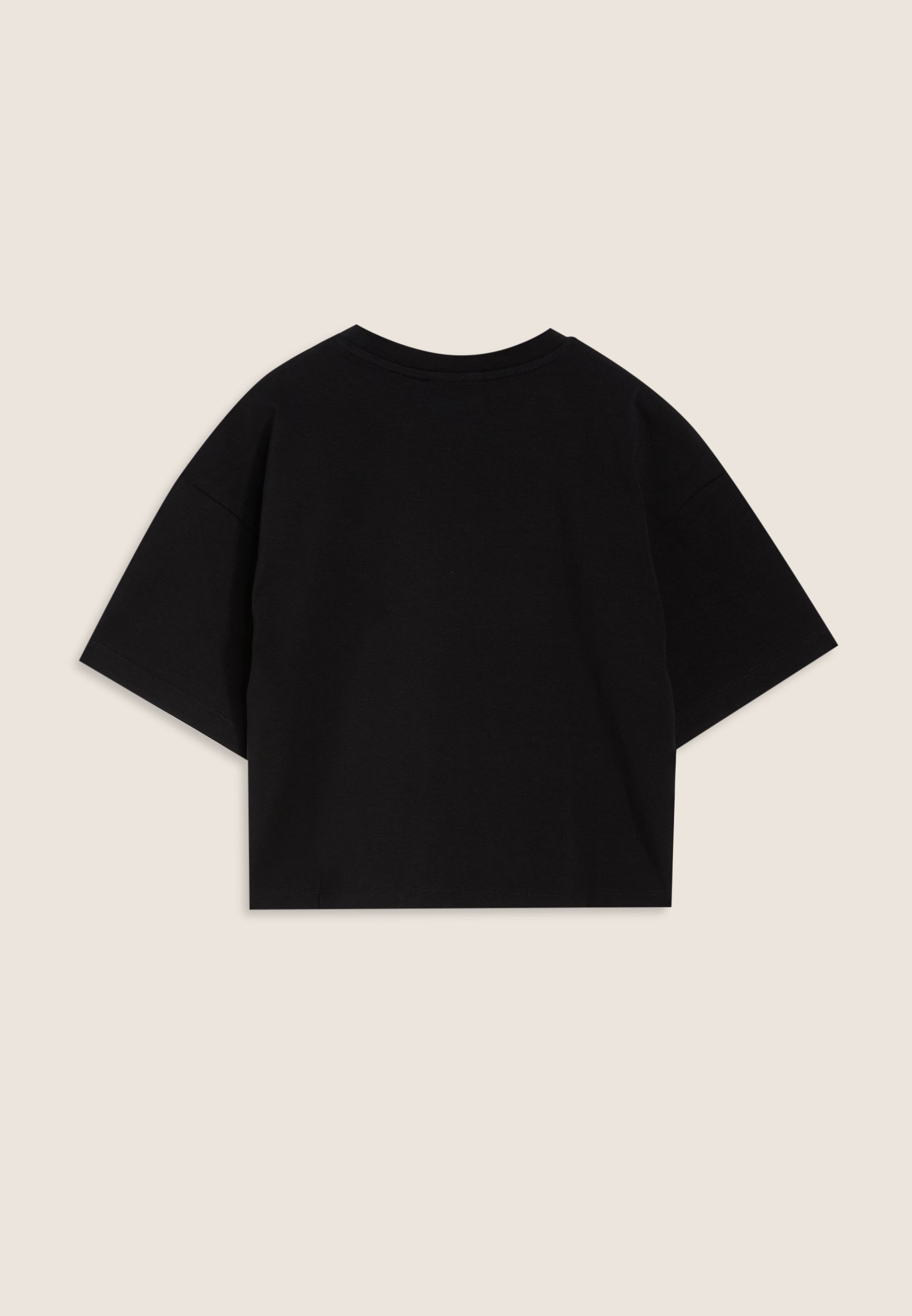 freddy-t-shirt-bambina-oversize-cropped-con-logo-laterale image 2